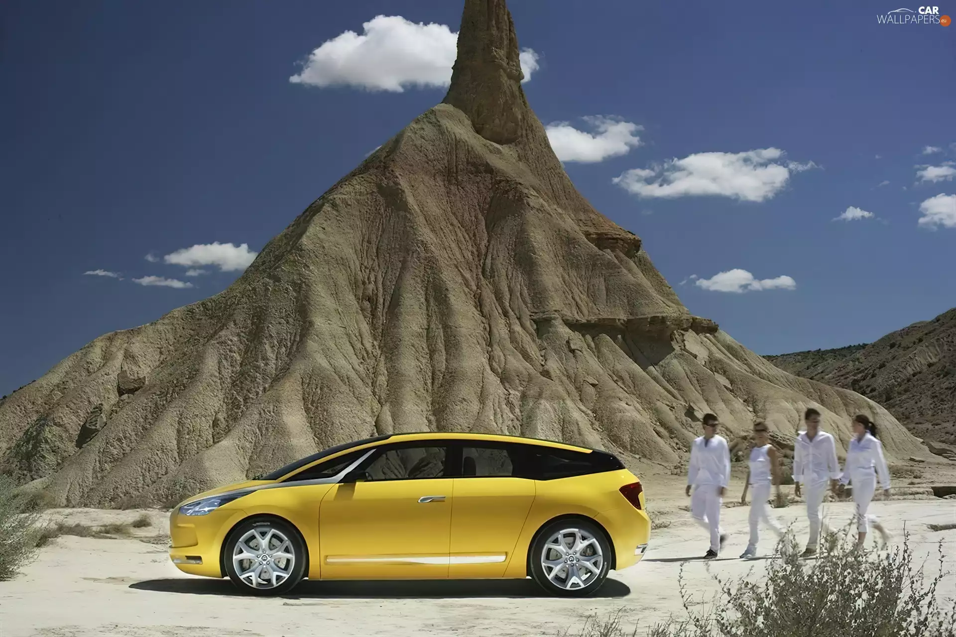 Yellow, Citroen C-Sportlounge