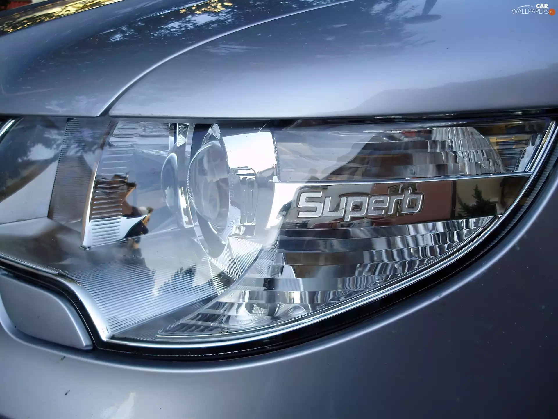 Skoda Superb, Front, spotlight