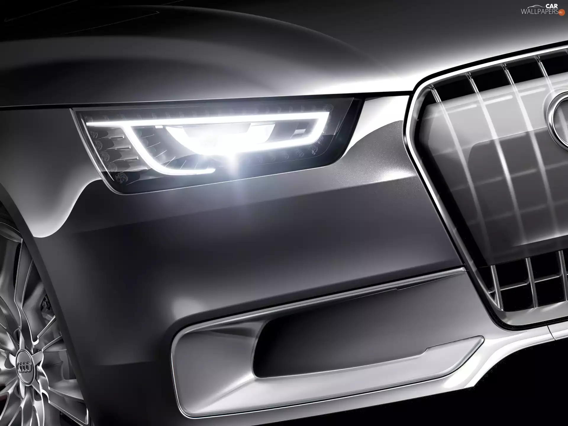 xenon, Audi A1, spotlight