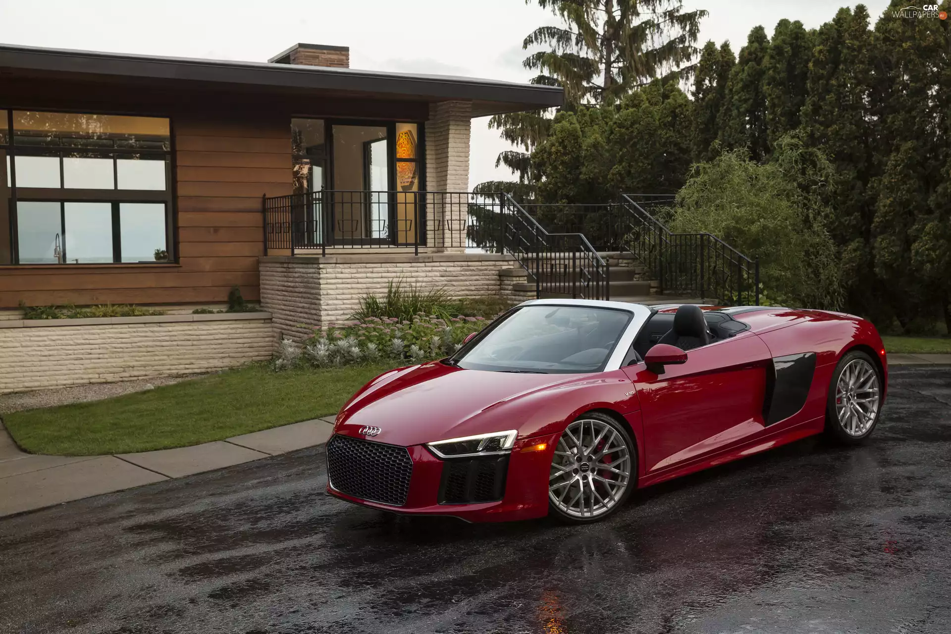 Red, Audi R8 Spyder