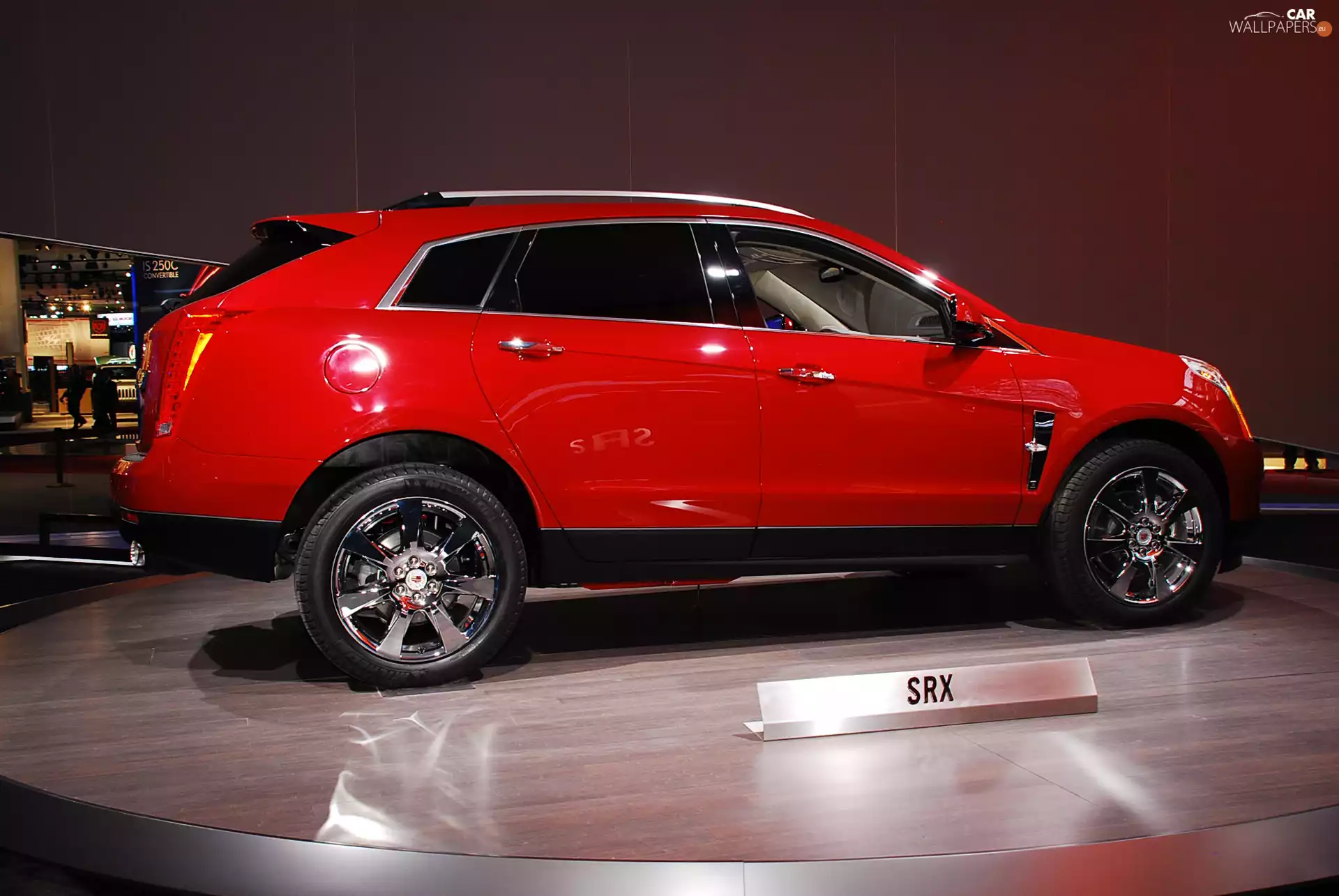 exhibition, Red, Cadillac SRX
