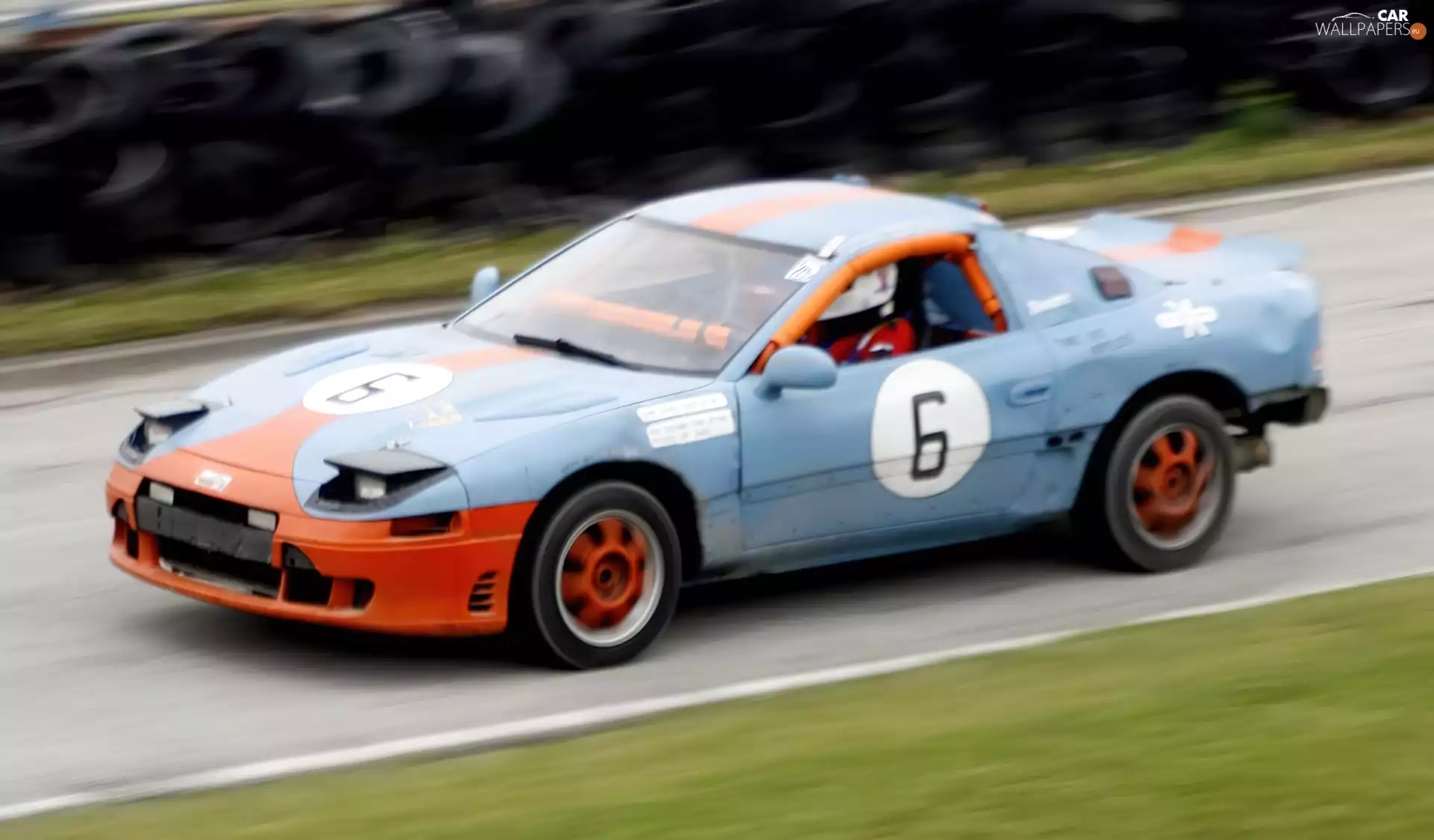 Dodge Stealth, race, Nascar, track