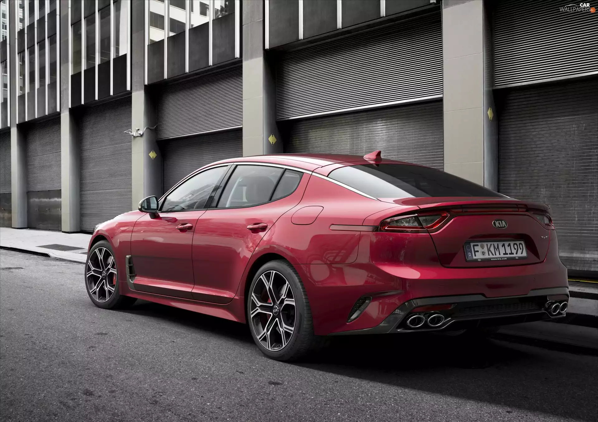 red hot, Kia Stinger