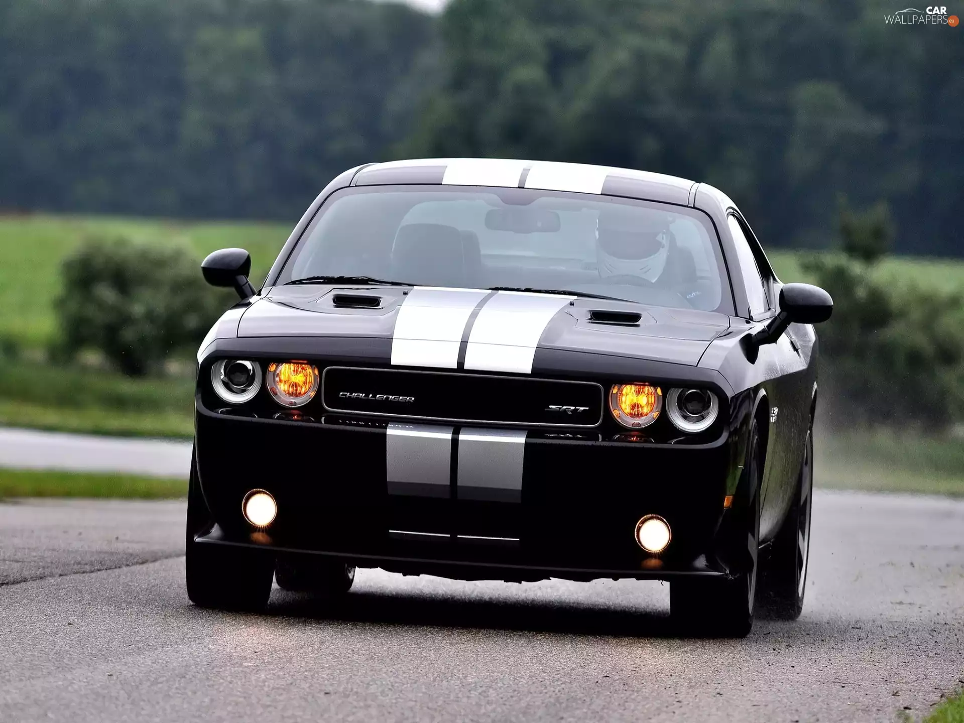 Front, Dodge Challenger STR8