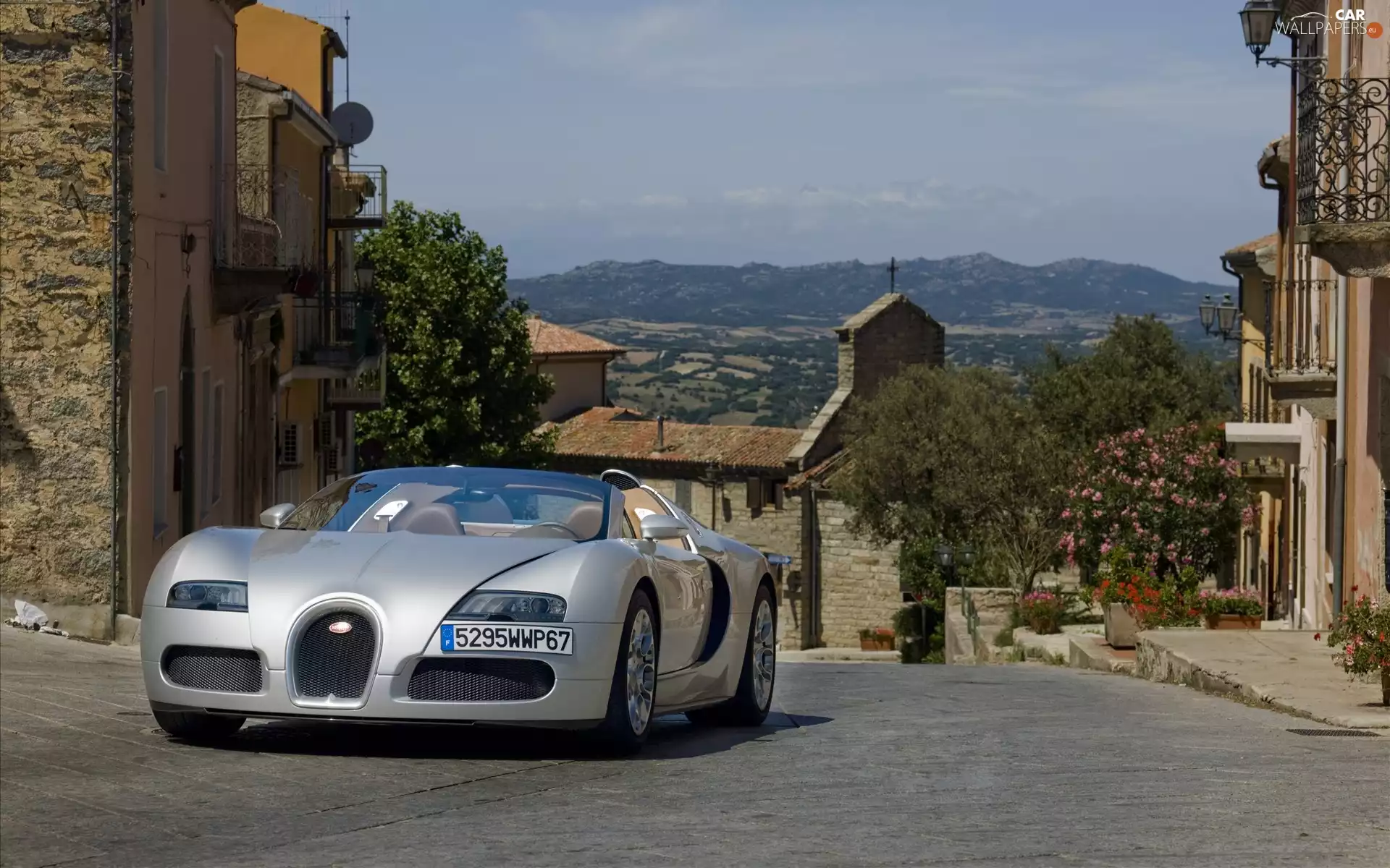 Bugatti, old, structures, Street