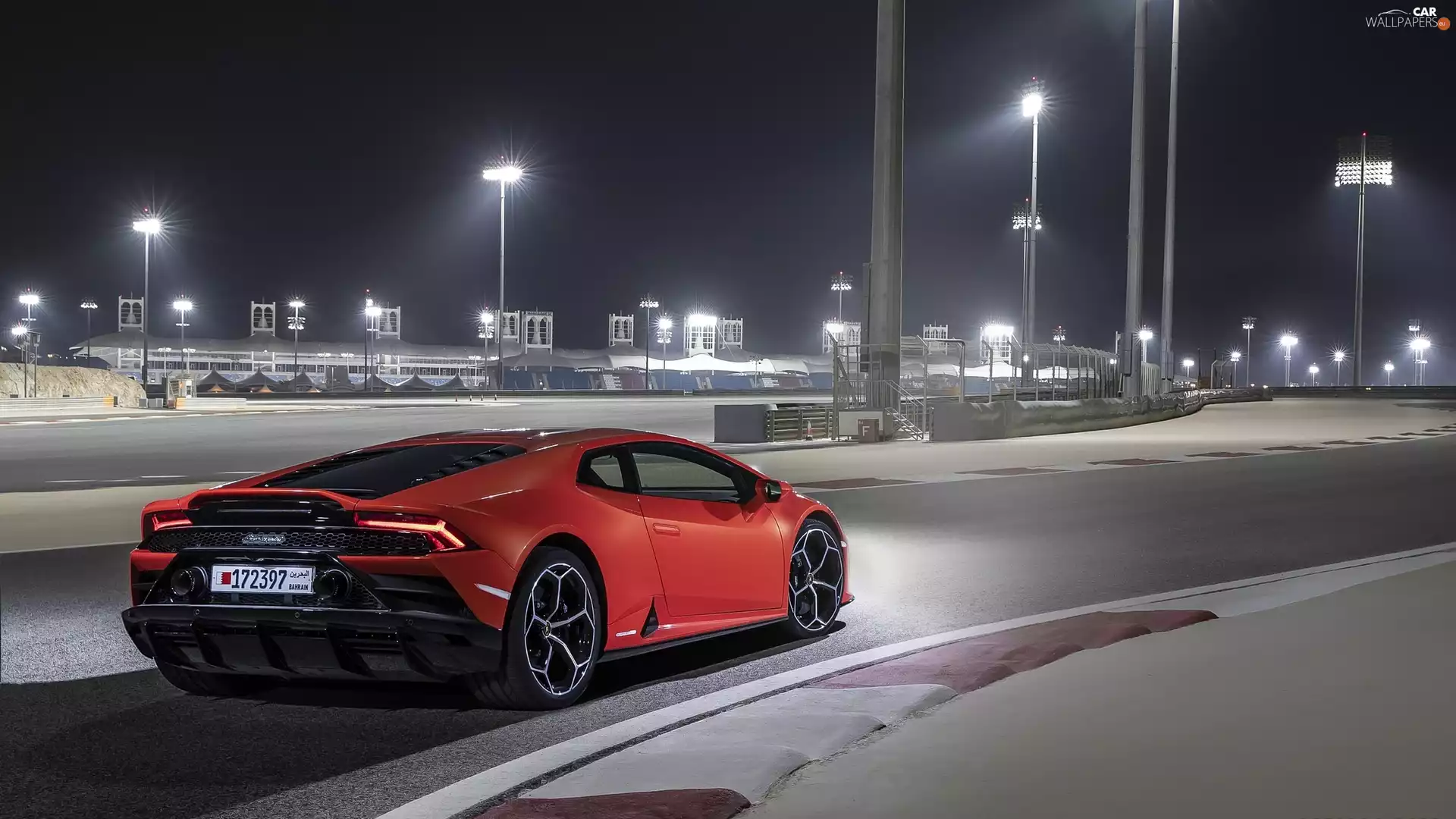 lighting, Night, Evo, Street, Lamborghini Huracan