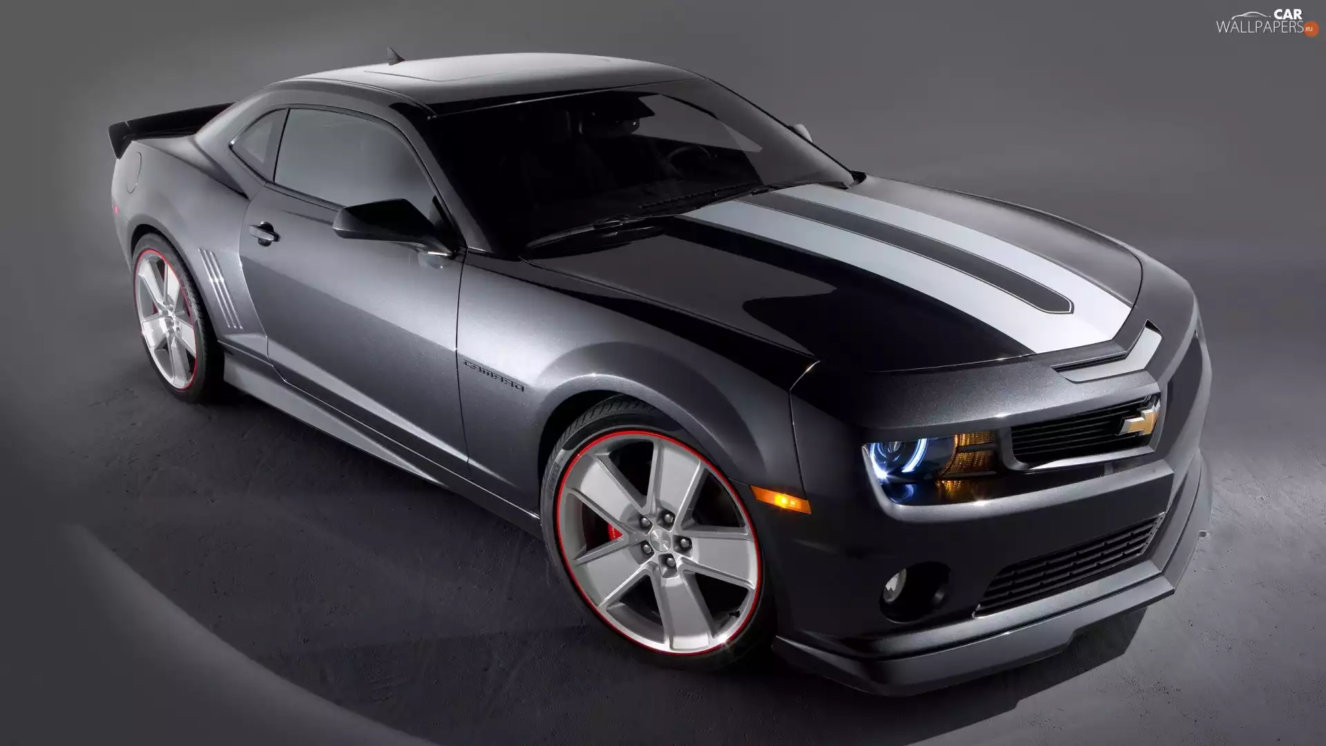 stripes, Chevrolet, Black