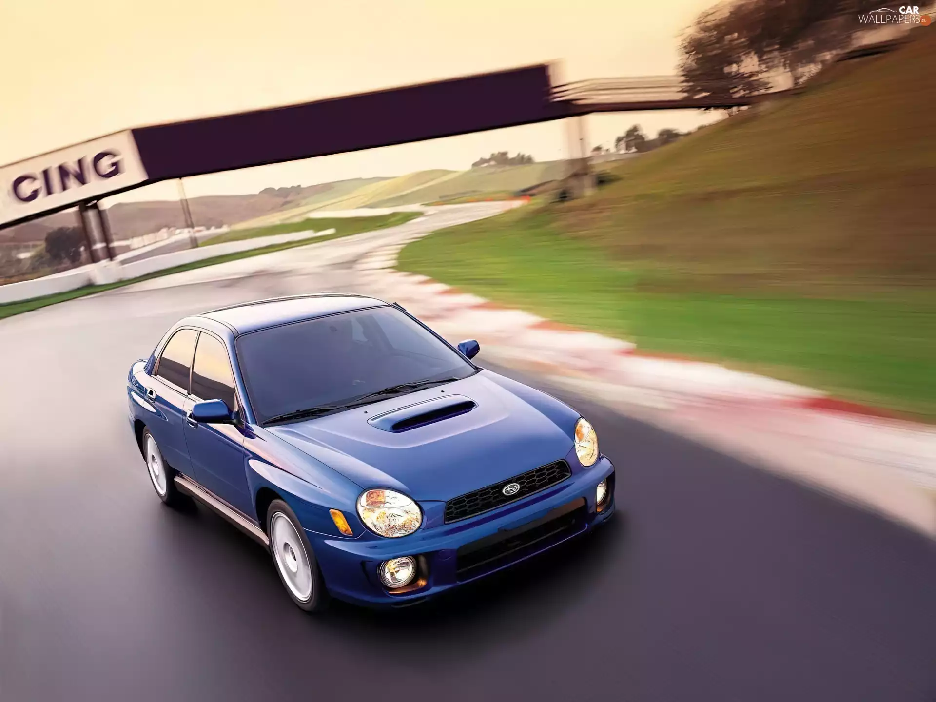 Subaru Impreza, Blue