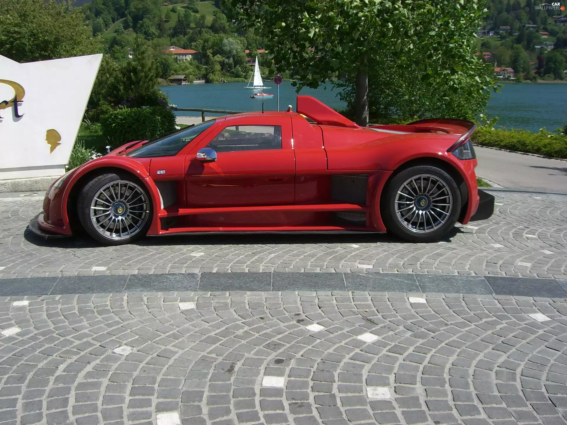 claret, Super, Automobile, Gumpert Apollo