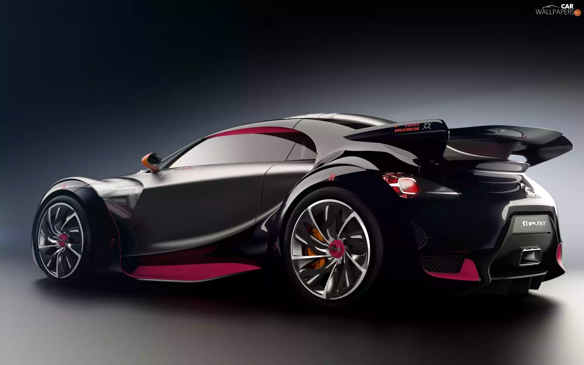 Citroen Survolt, lute, Mirrors, body