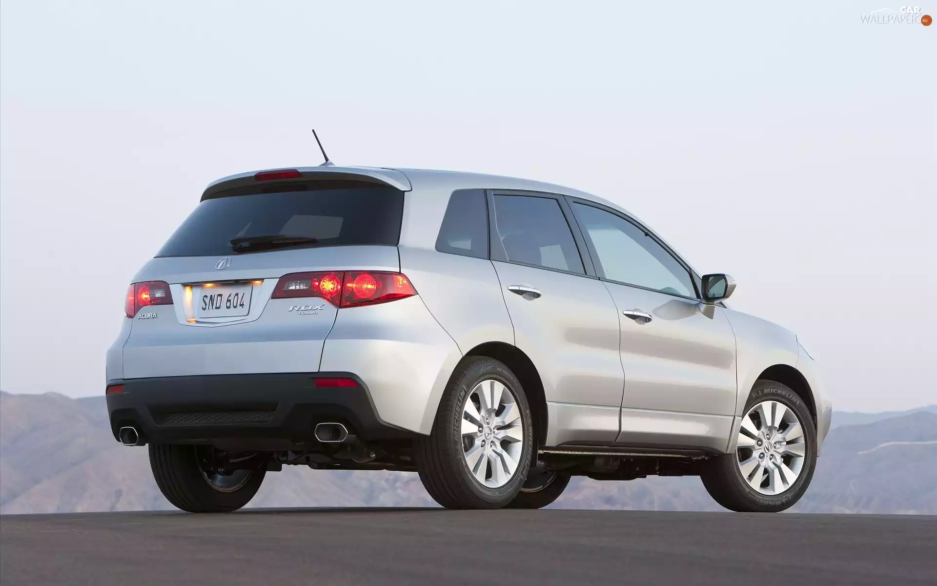 Acura RDX, exhausts, SUV, Two cars