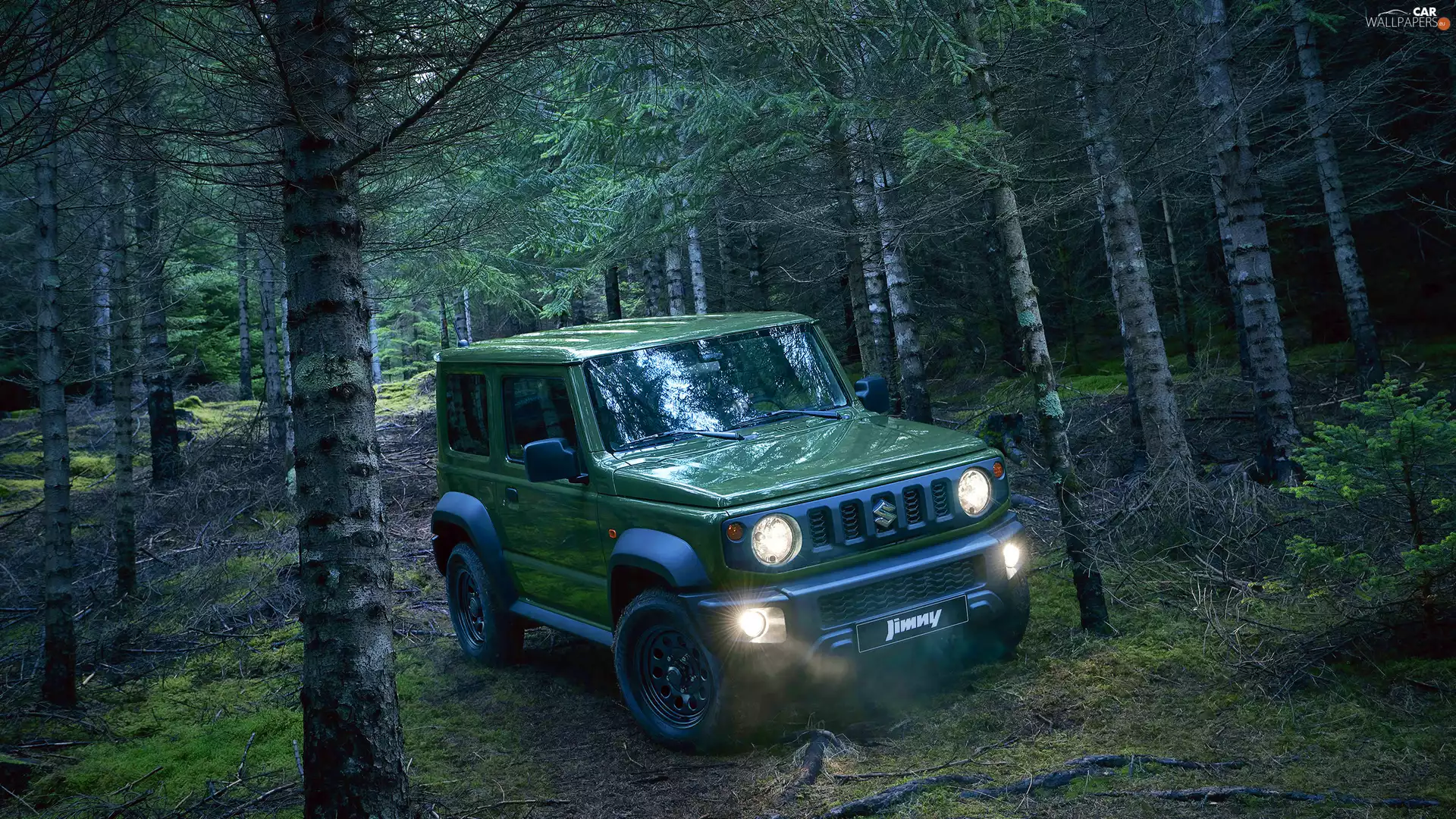 2019, Suzuki Jimny, green ones