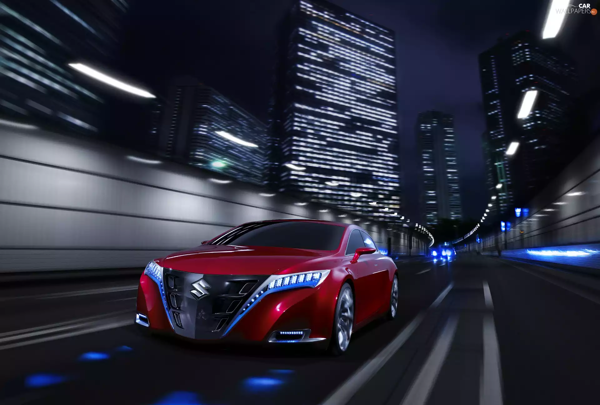 Suzuki Kizashi, Town