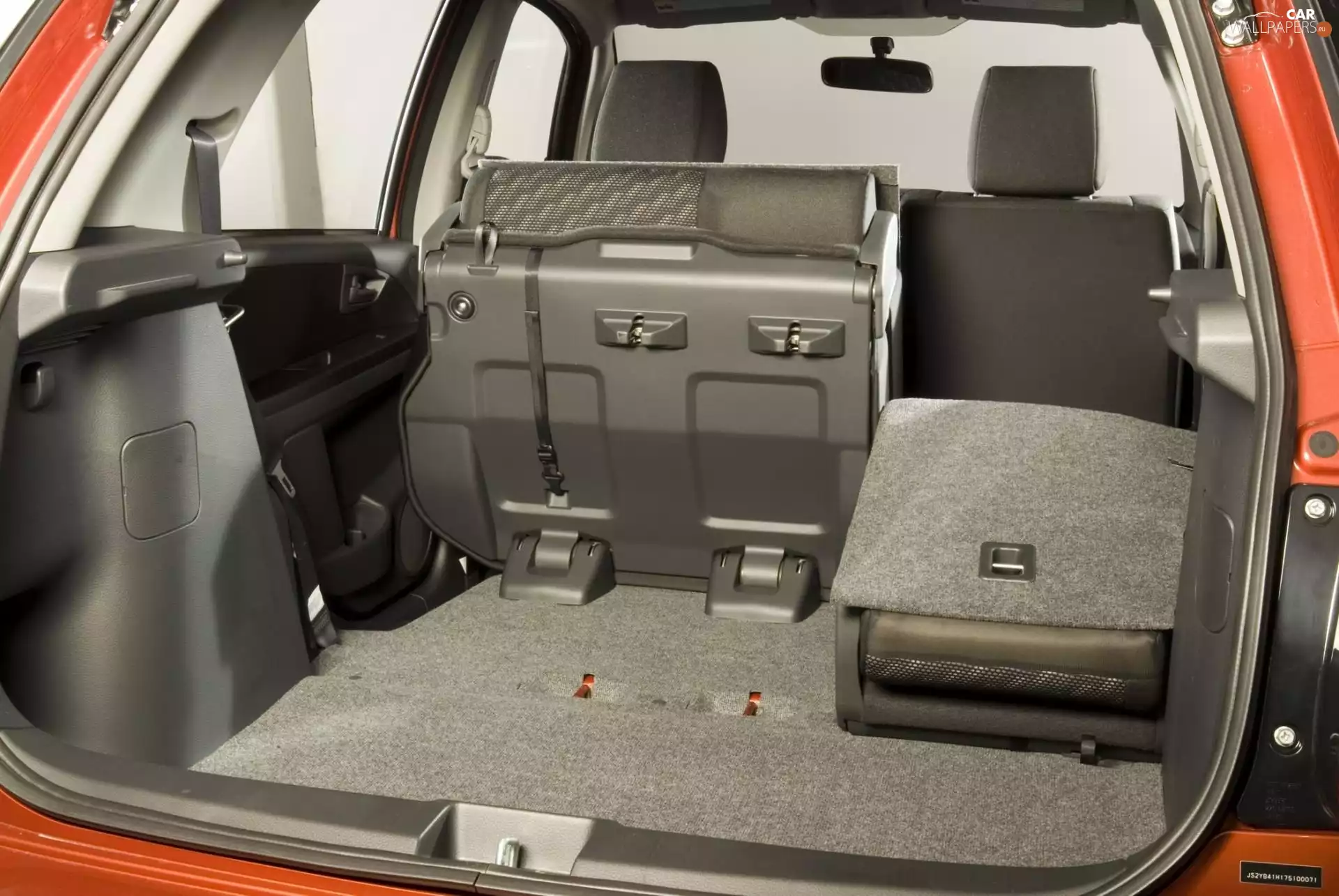 Suzuki SX4, Rear, Sofa, Folding