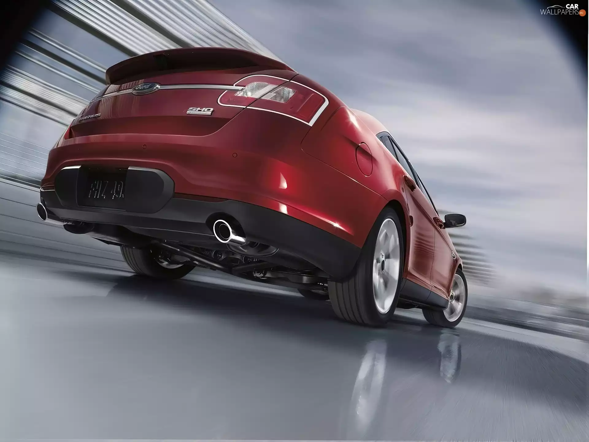 Ford Taurus, exhaust, suspension, system