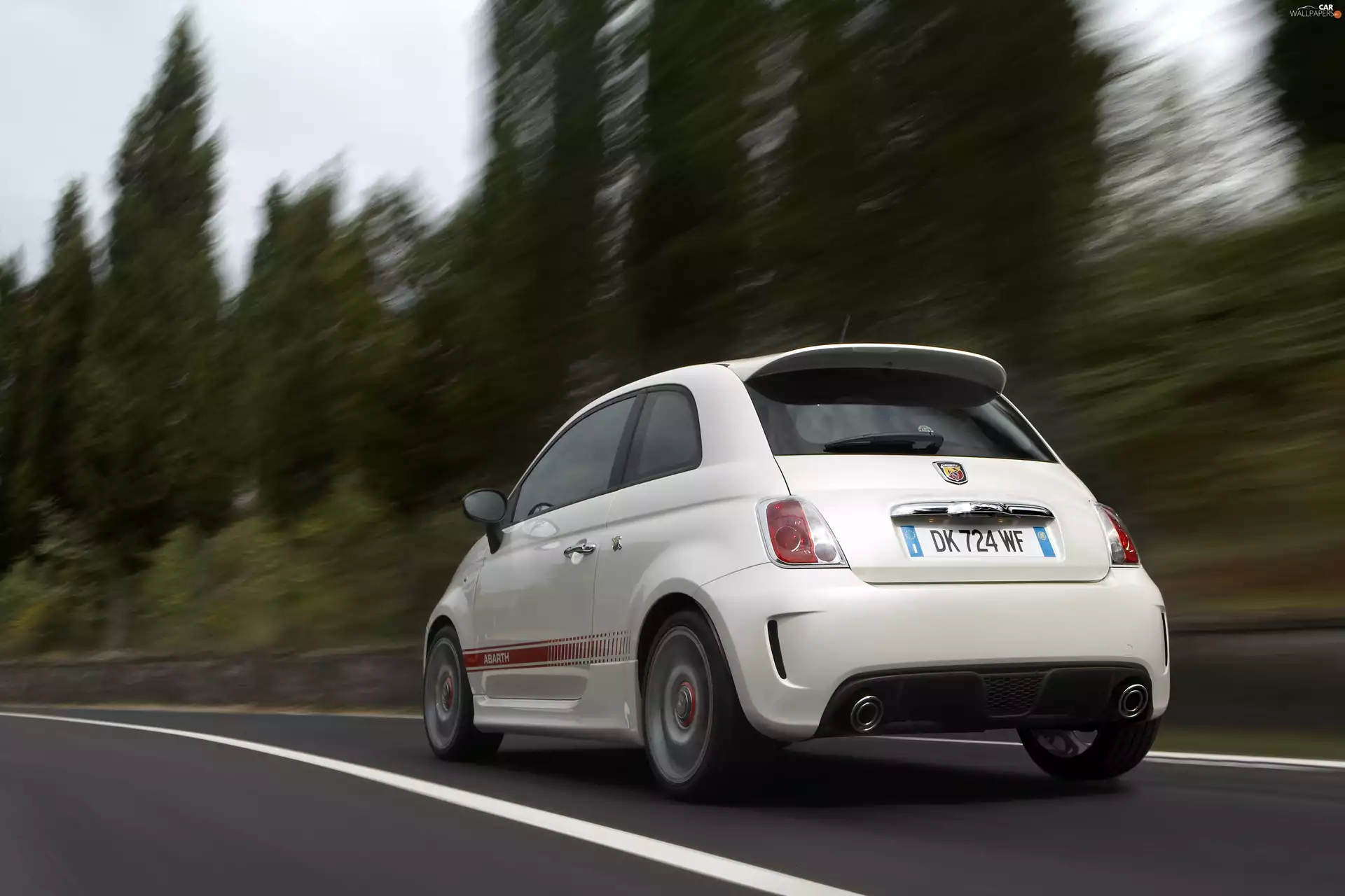 ride, test, 500, route, Abarth