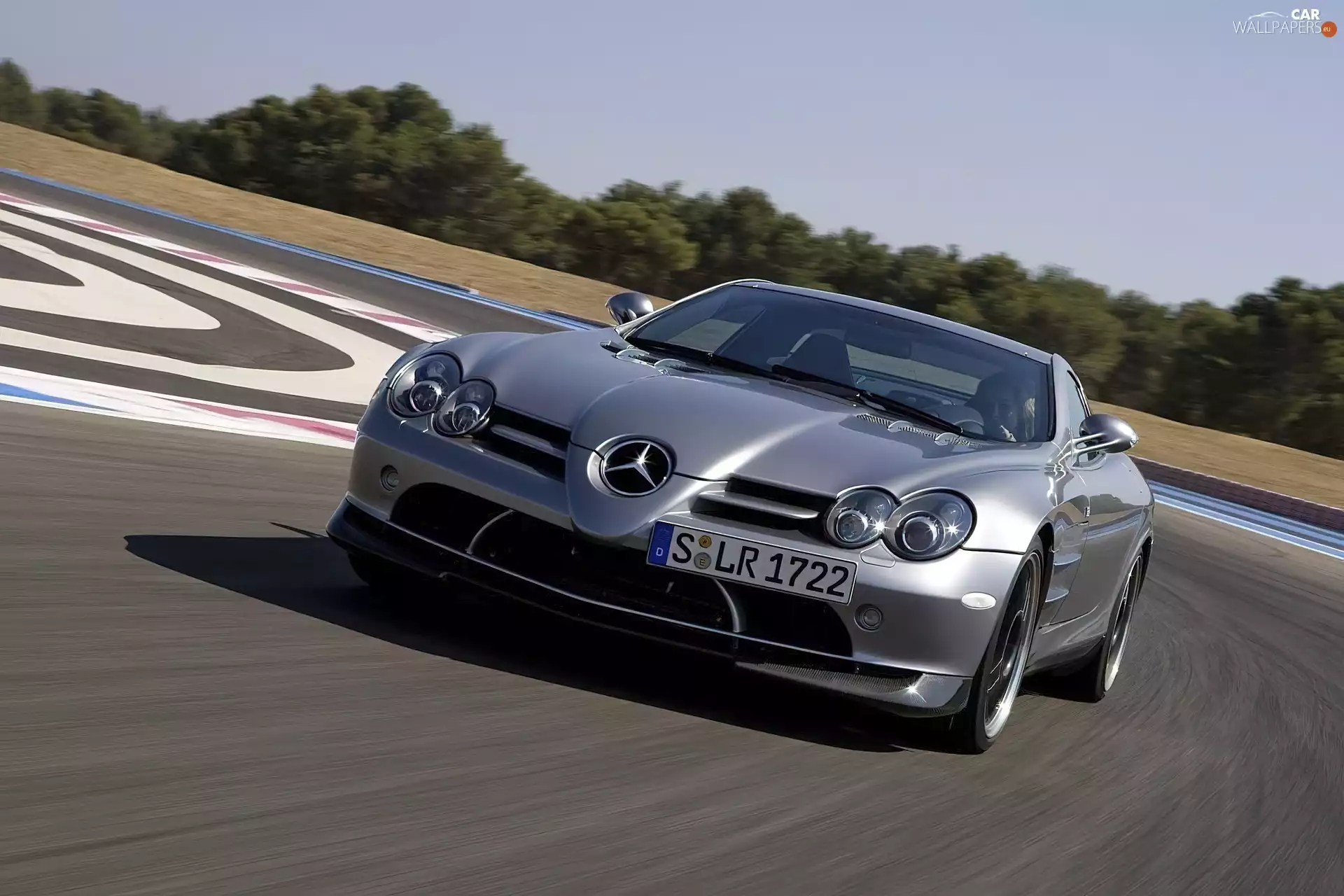 Time, Mercedes SLR, test