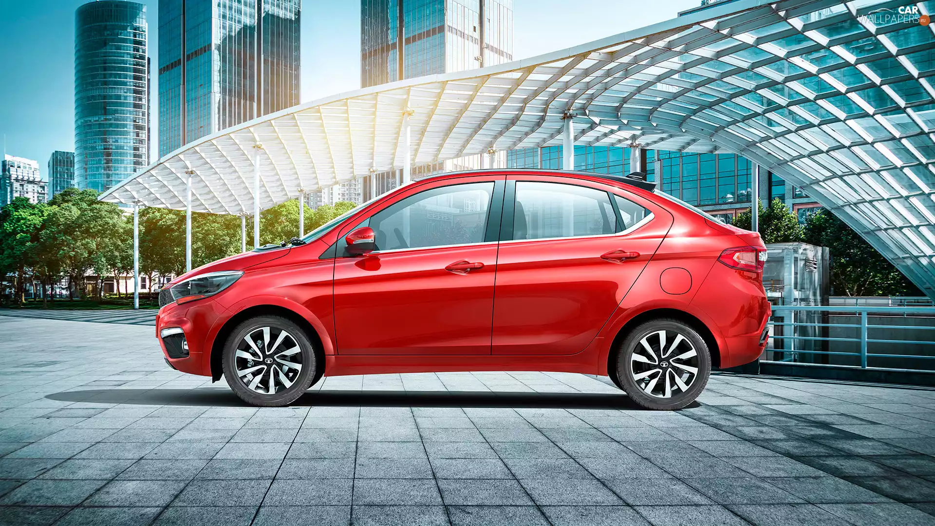 2017, Red, Tata Tigor Geneva Edition