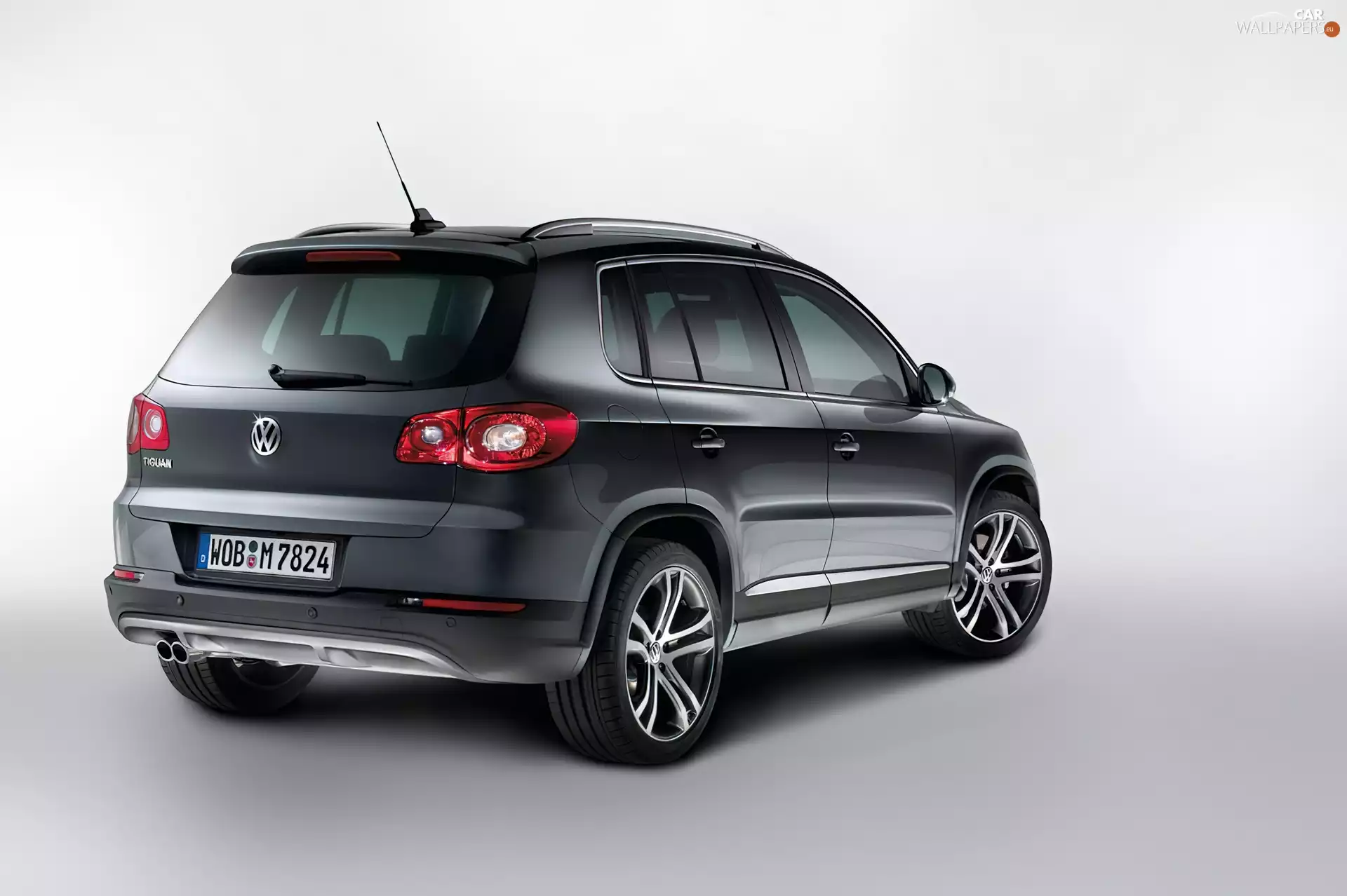 Volkswagen Tiguan, Back, Carrier, Lamps