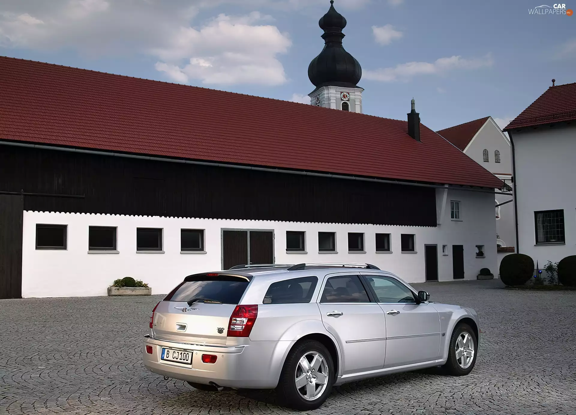 silver, Chrysler 300C Touring