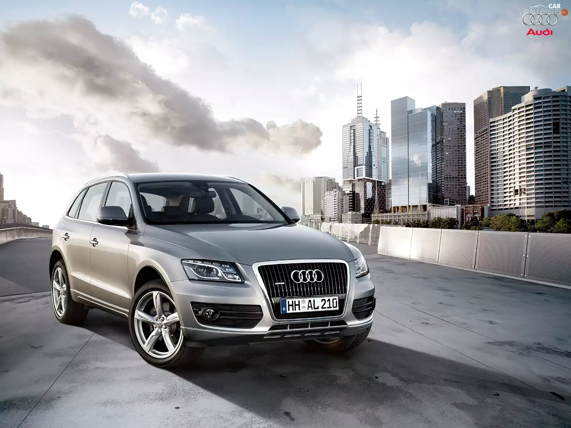 Front, Town, Mask, Audi Q5