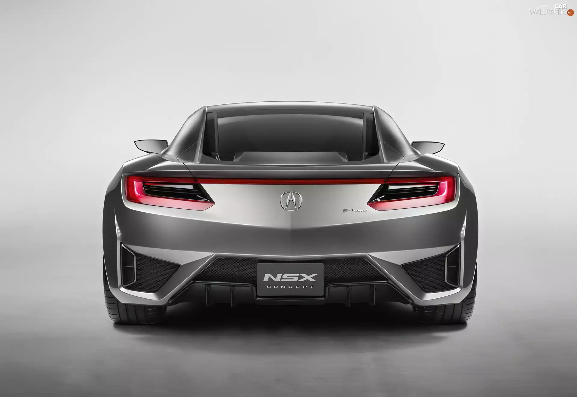 Back, Toyota Silver, Acura NSX
