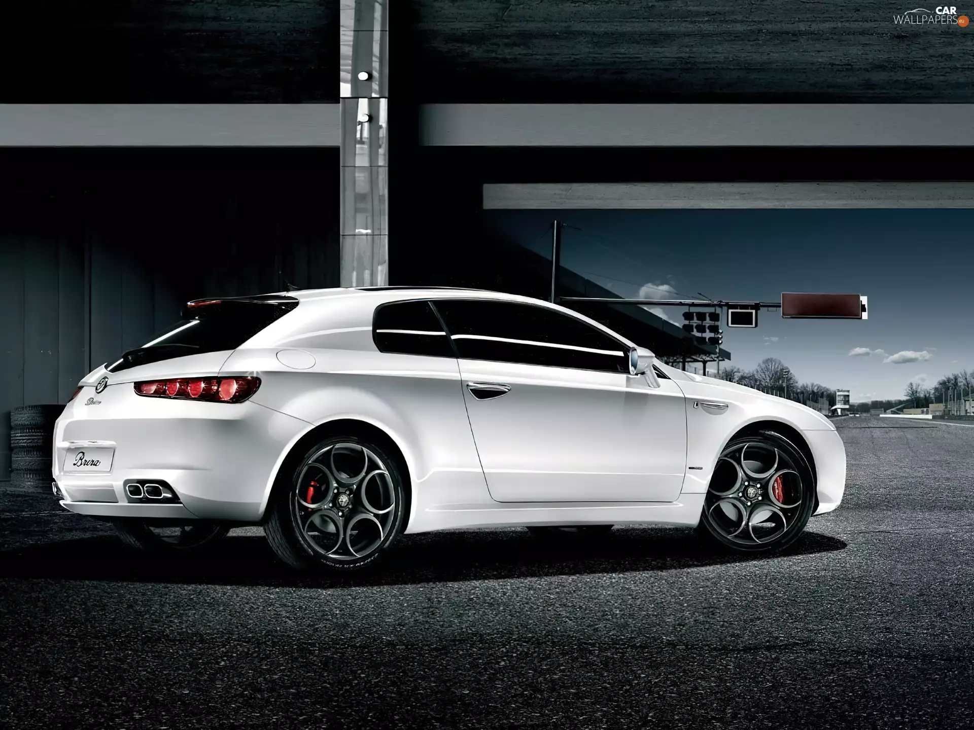 Alfa Romeo Brera, track