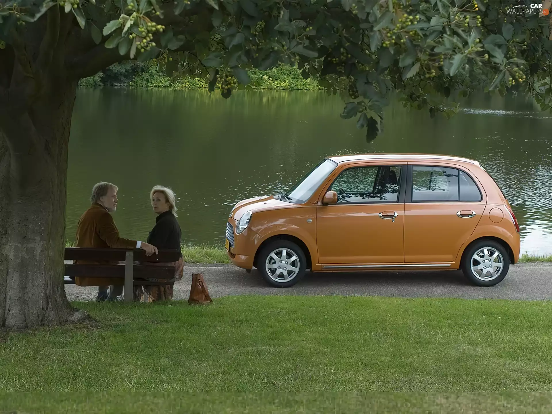 Park, Orange, Daihatsu Trevis