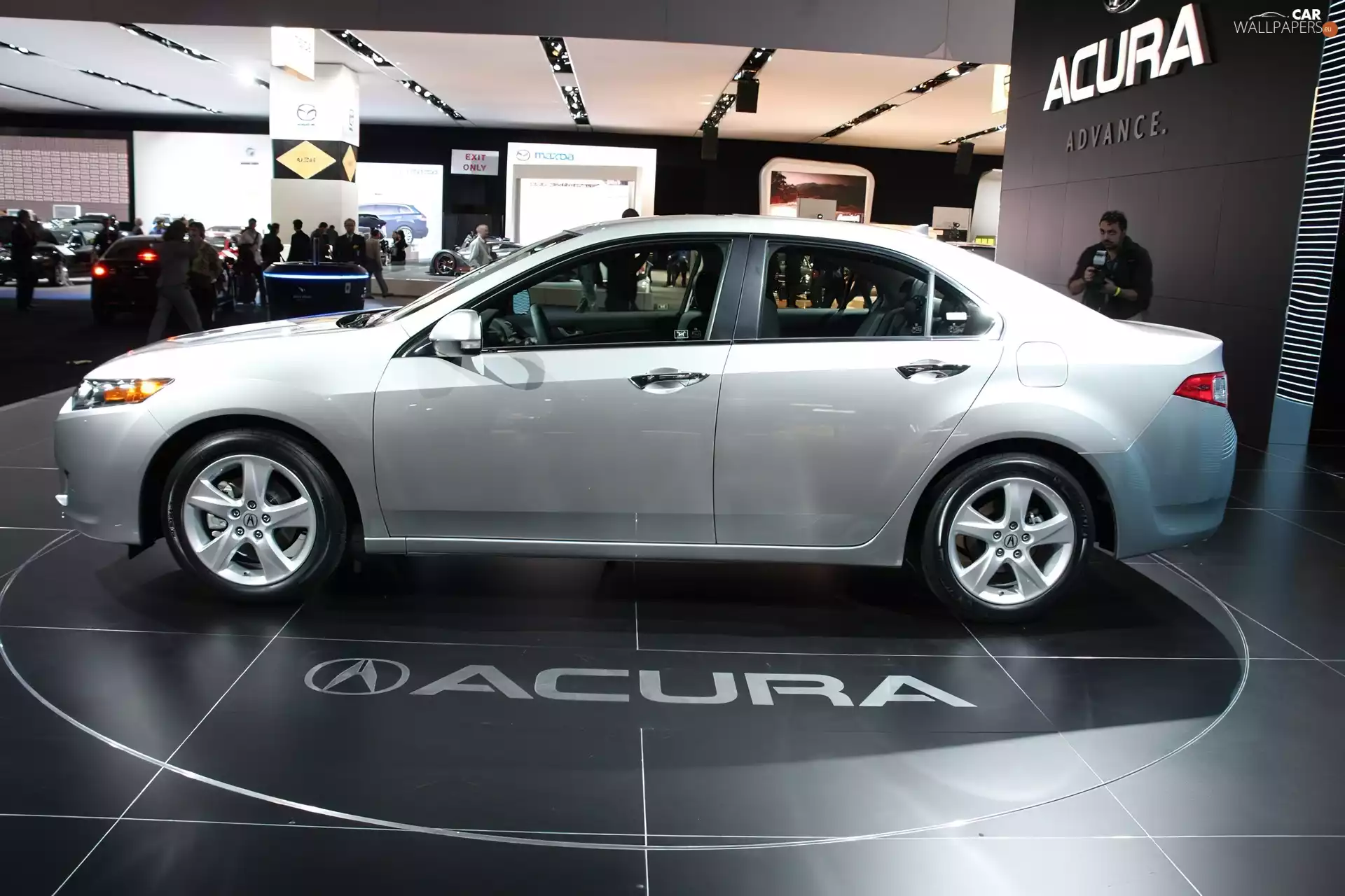 Acura TSX, exhibition, presentation, saloon