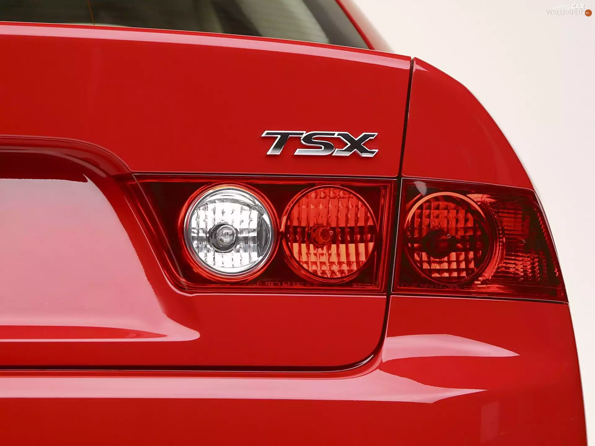 Acura TSX, Lamp, Back, logo