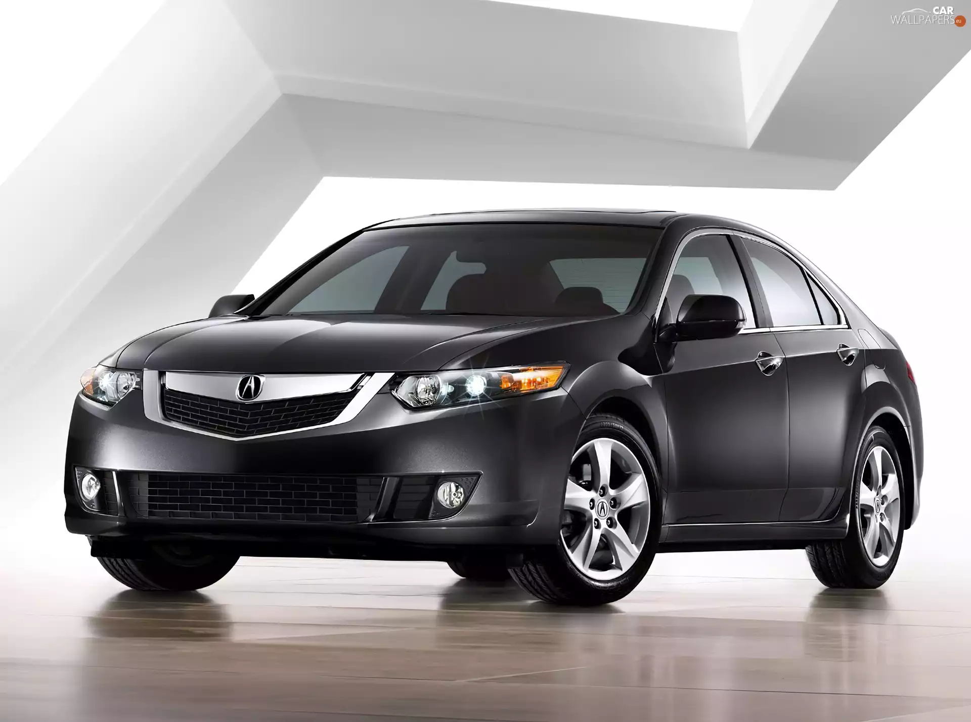 Modern, black, Acura TSX