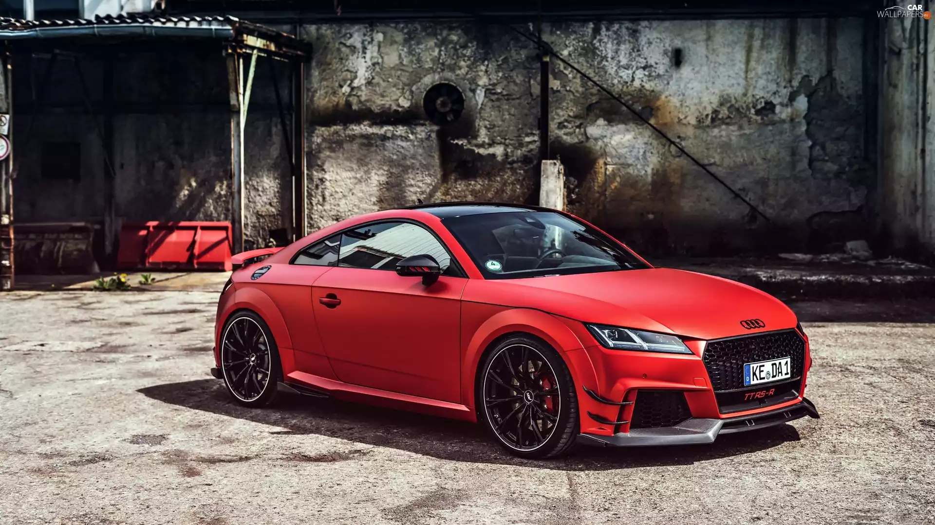 2017, Red, Audi TT RS-R Coupe