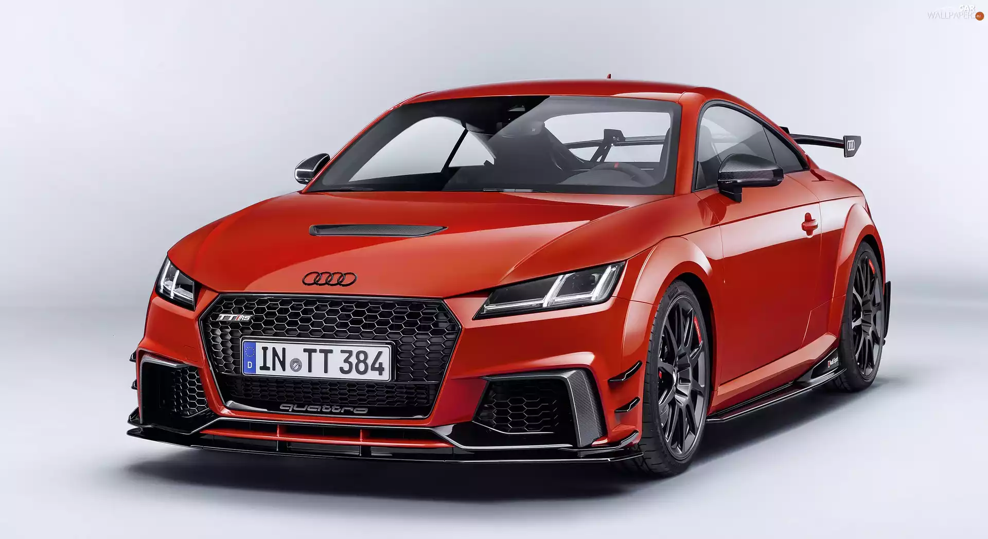 2017, Red, Audi TT RS Coupé