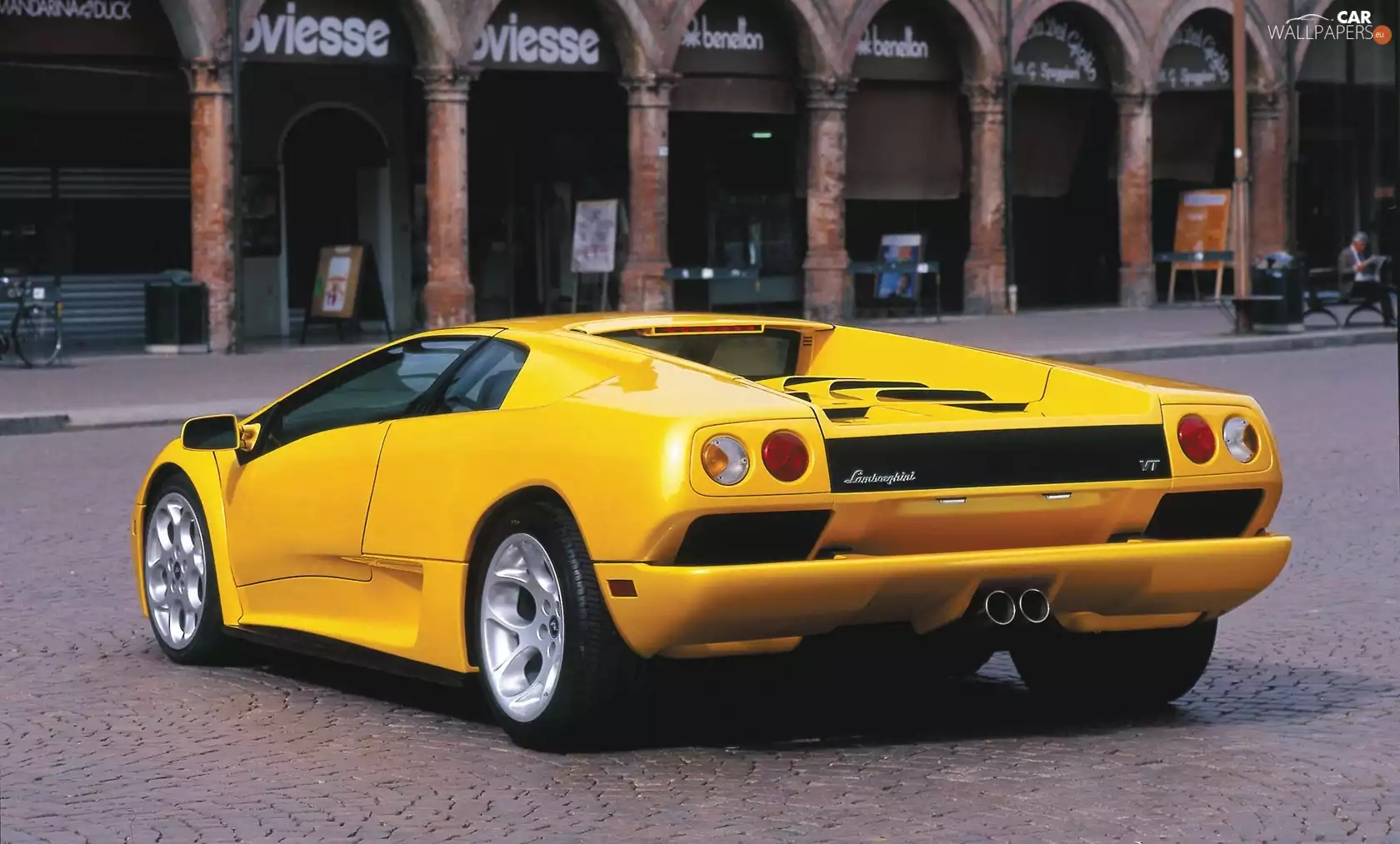 Exhaust, Lamborghini Diablo, tube