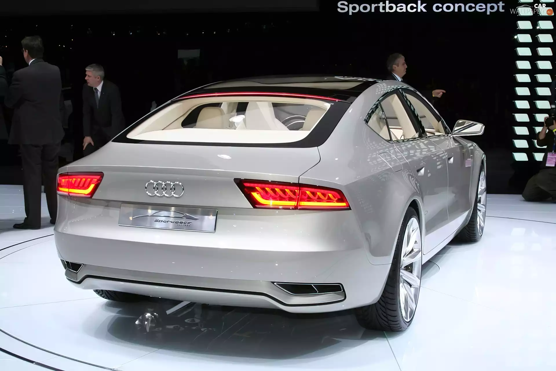 Back, tubing, exhaust, Audi A7