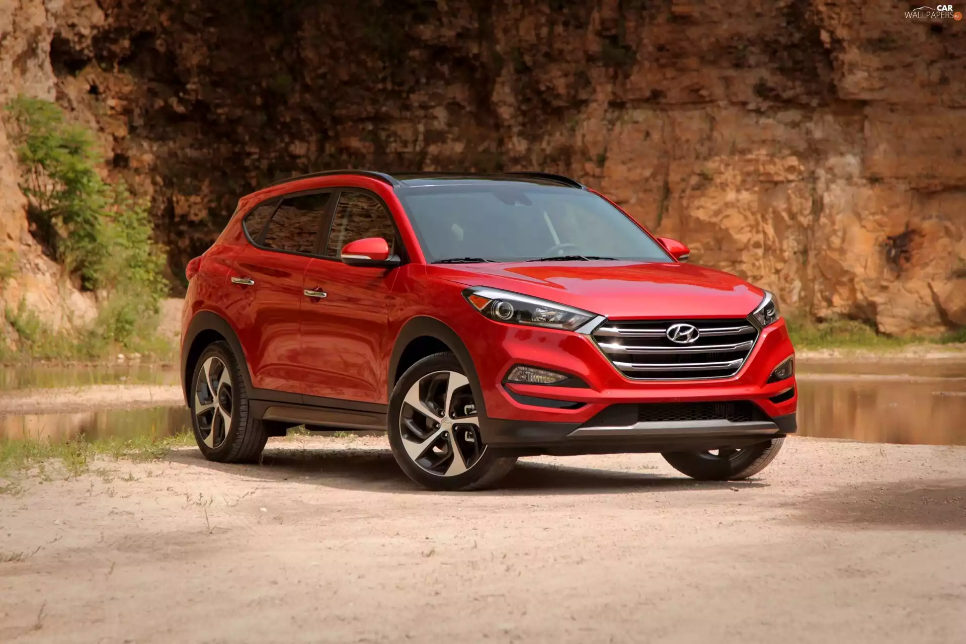 Tucson, Red, Hyundai