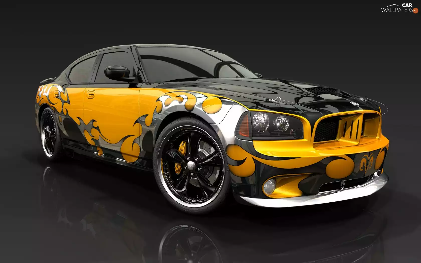 Airbrush, Dodge Charger, TUNING