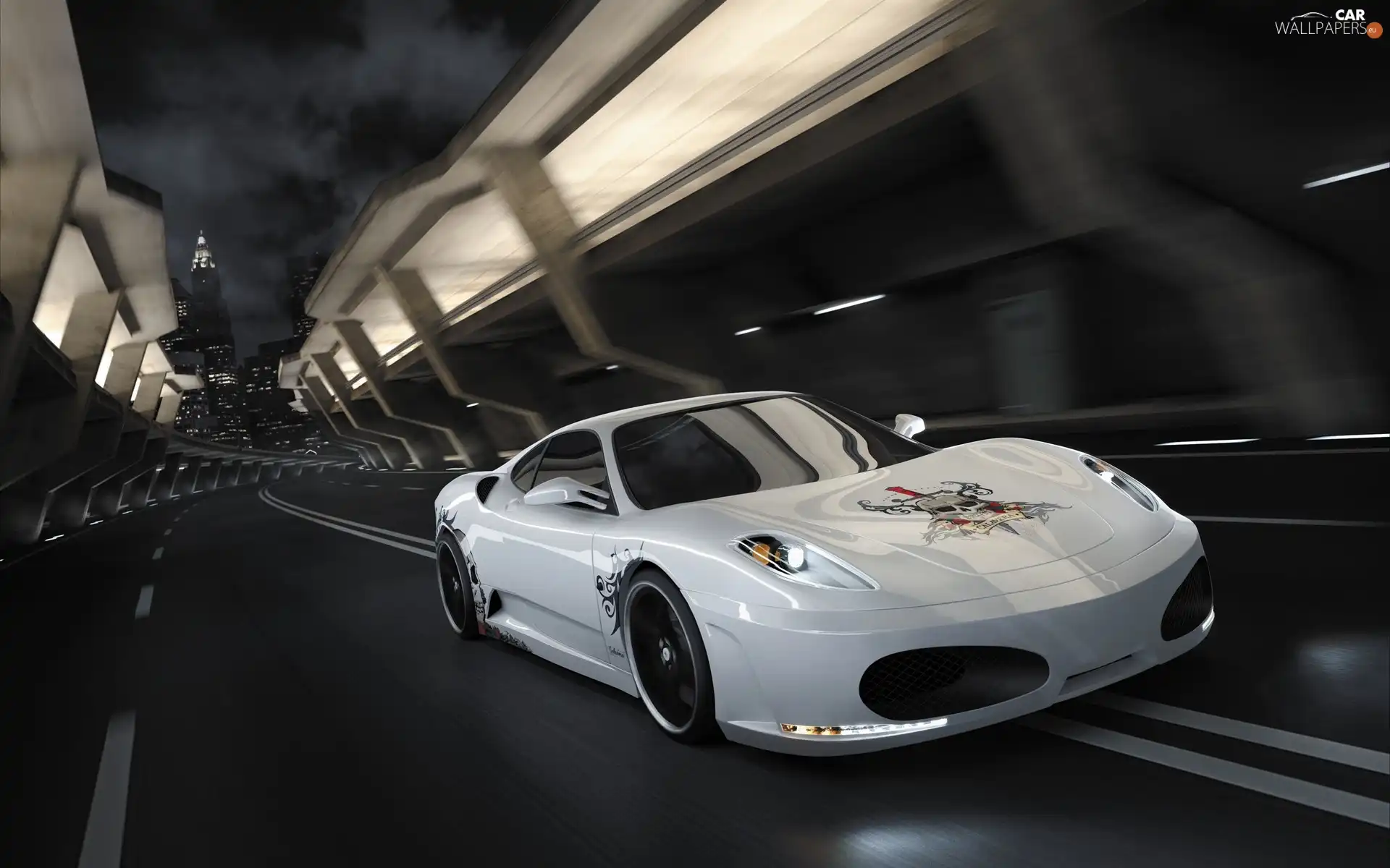 graphics, motor car, TUNING