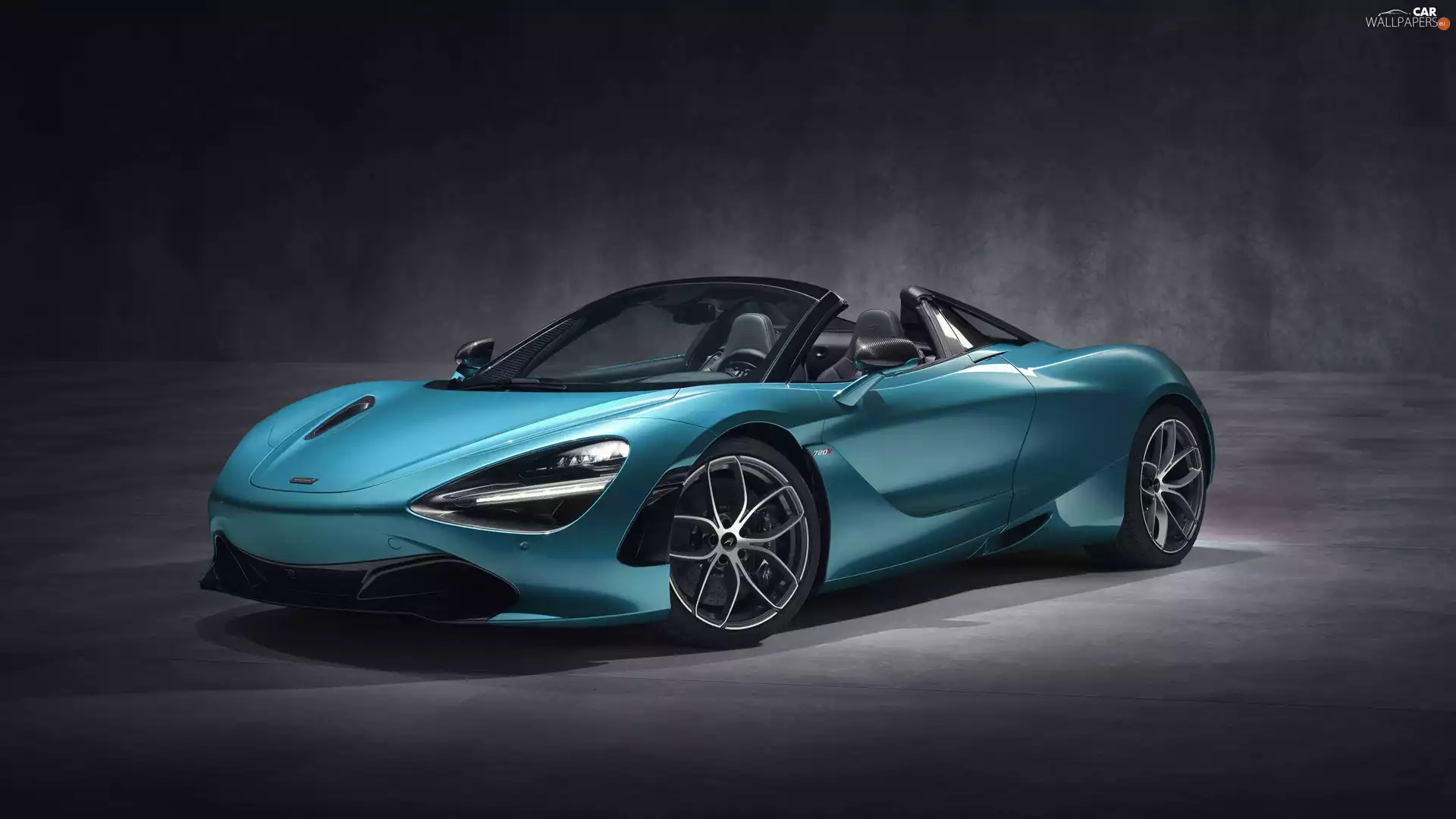 turquoise, McLaren 720S