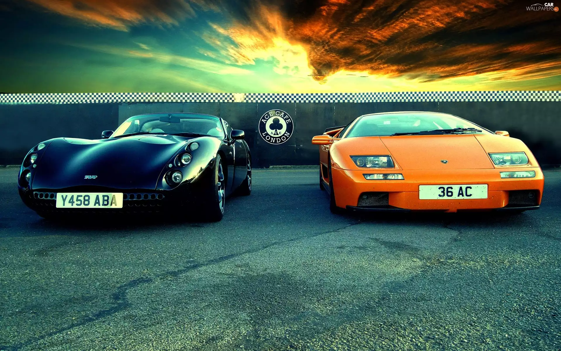 TVR, Tuscan, Lamborghini, Diablo, Automobile