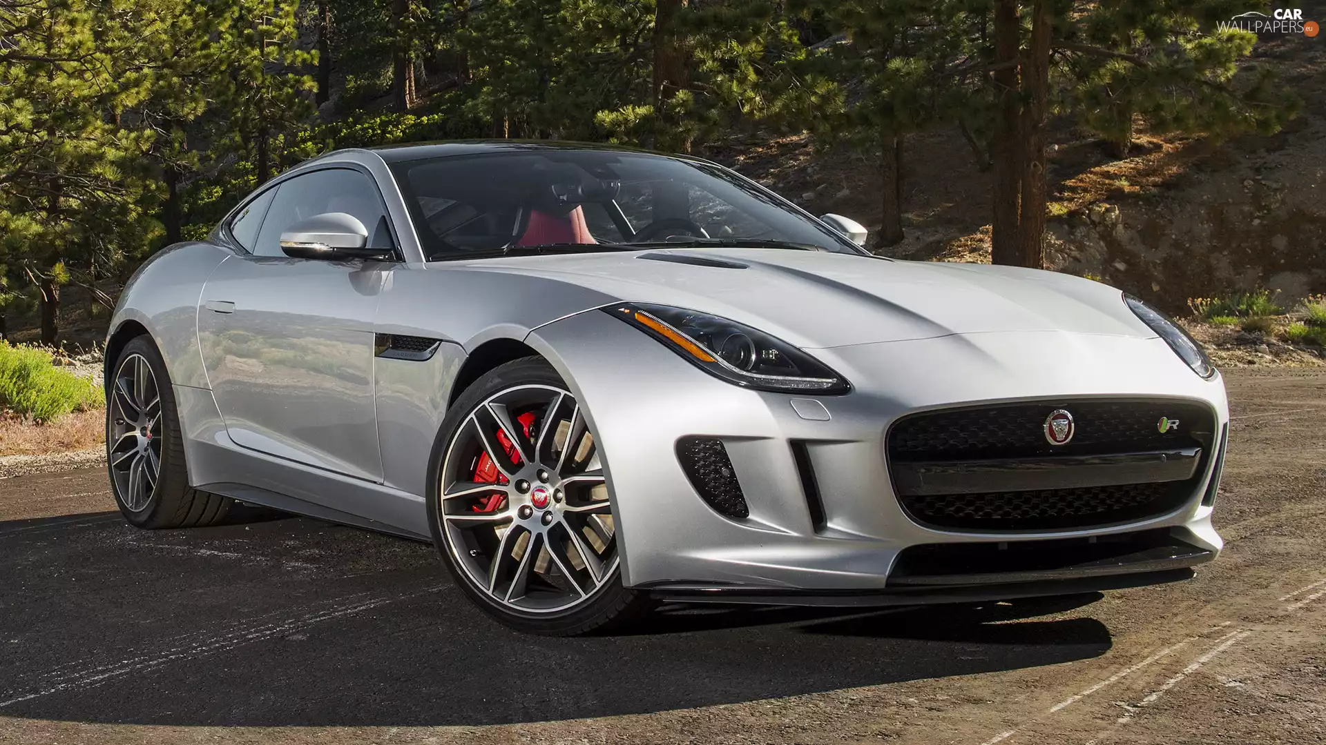 silver, Jaguar F-Type