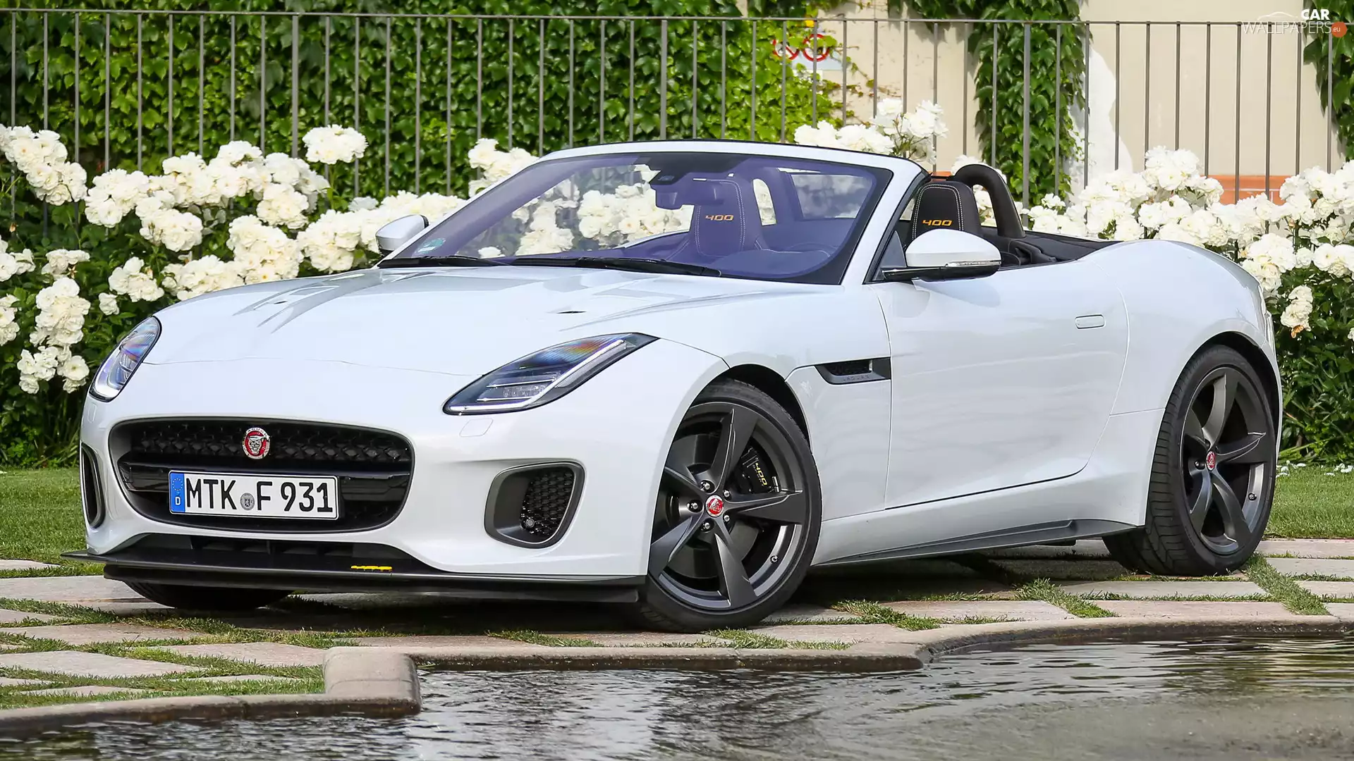 White, Jaguar F-Type