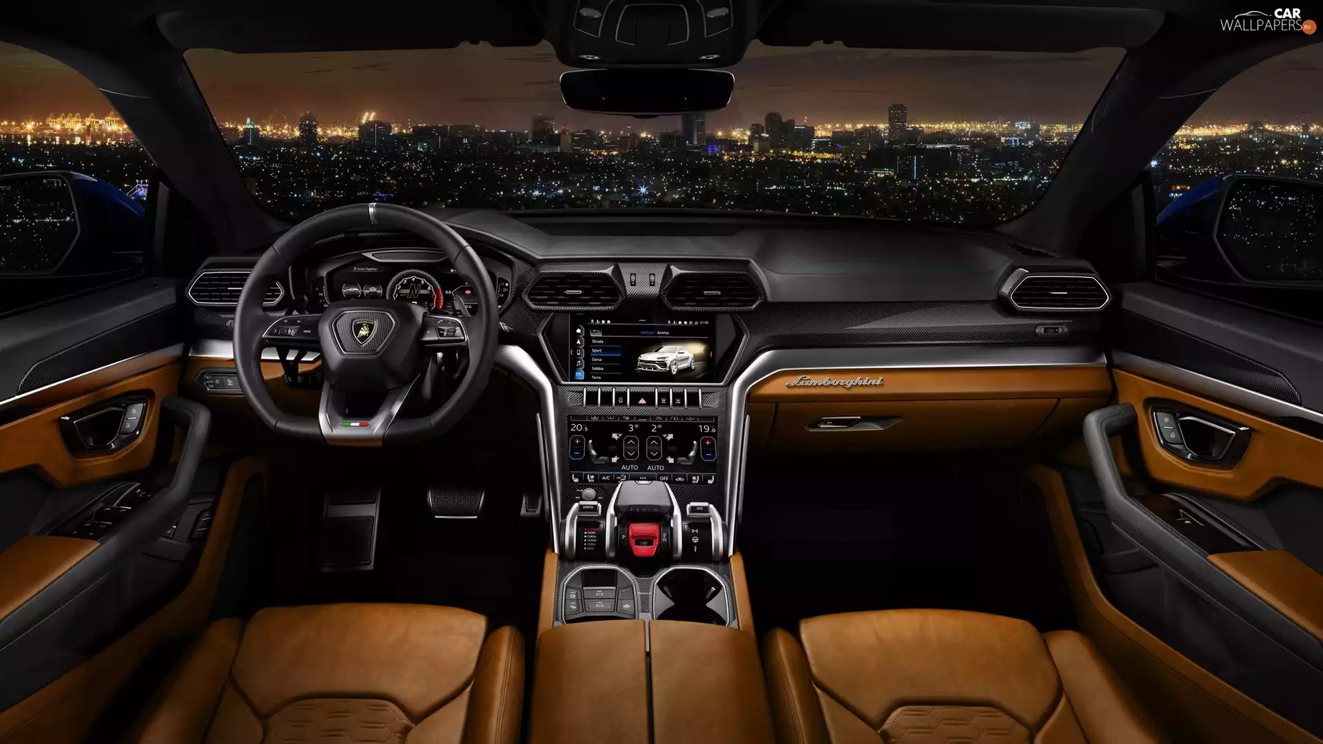 Lamborghini Urus, interior, Cockpit, 2018