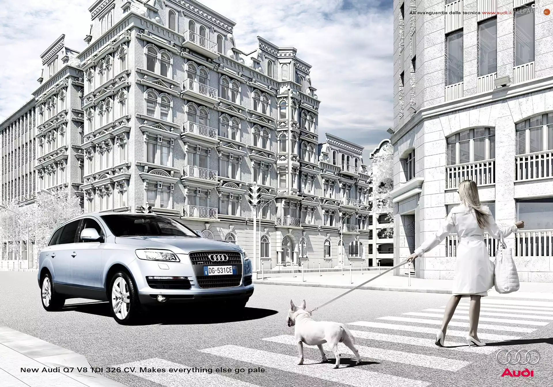 commercial, Audi Q7, V8