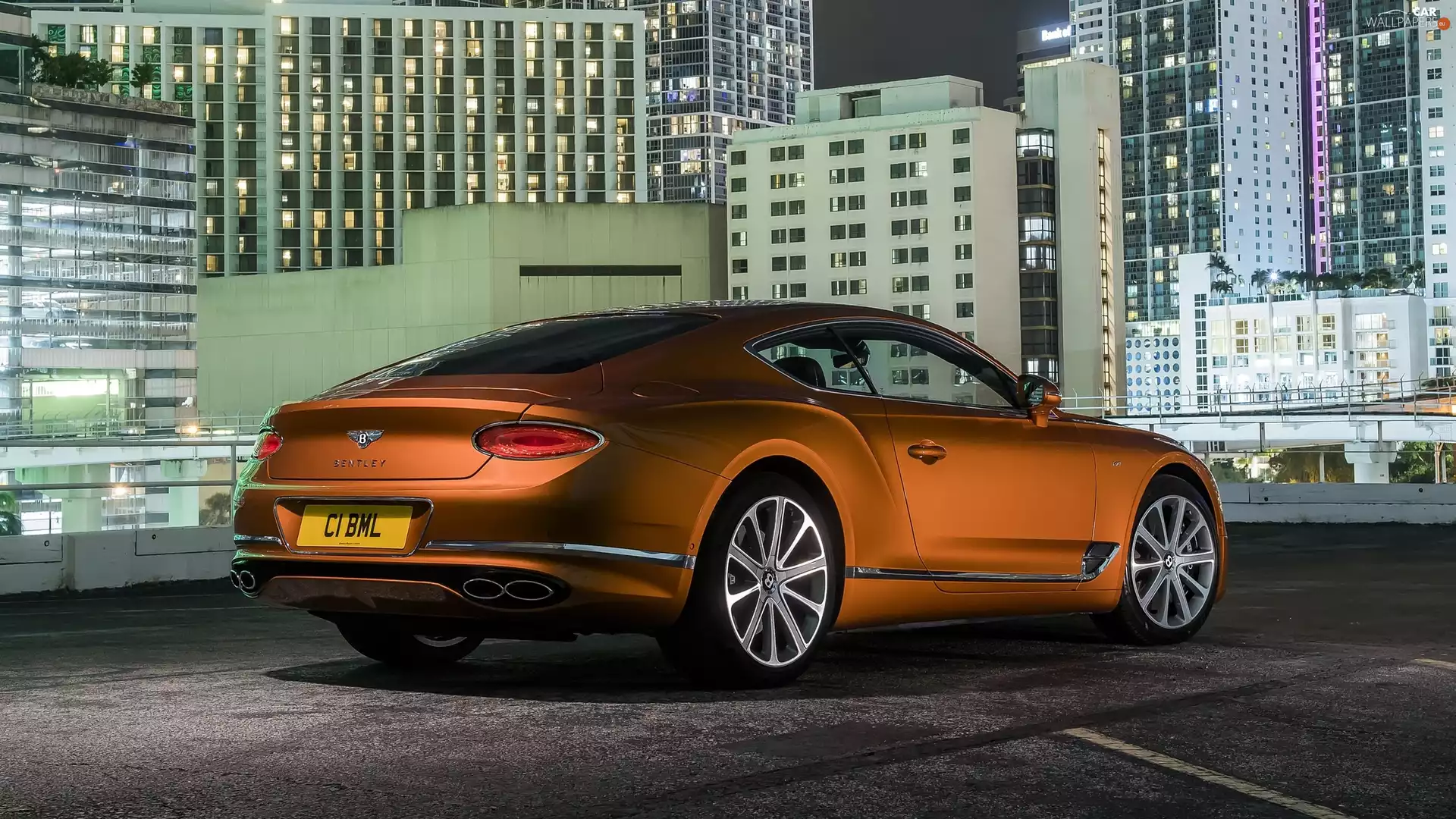 Bentley Continental GT V8, Back, side, coupe