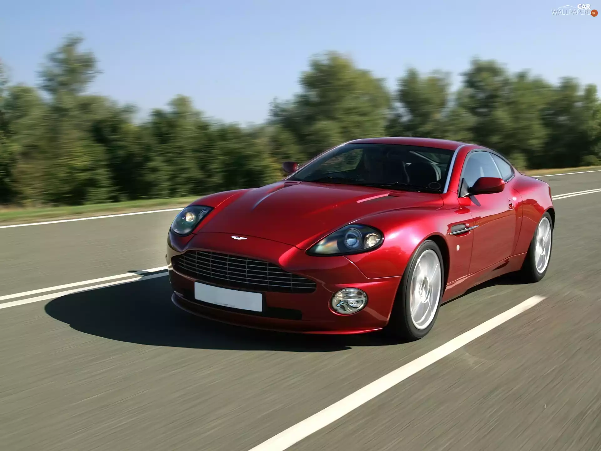 Street, claret, V12 Vanquish