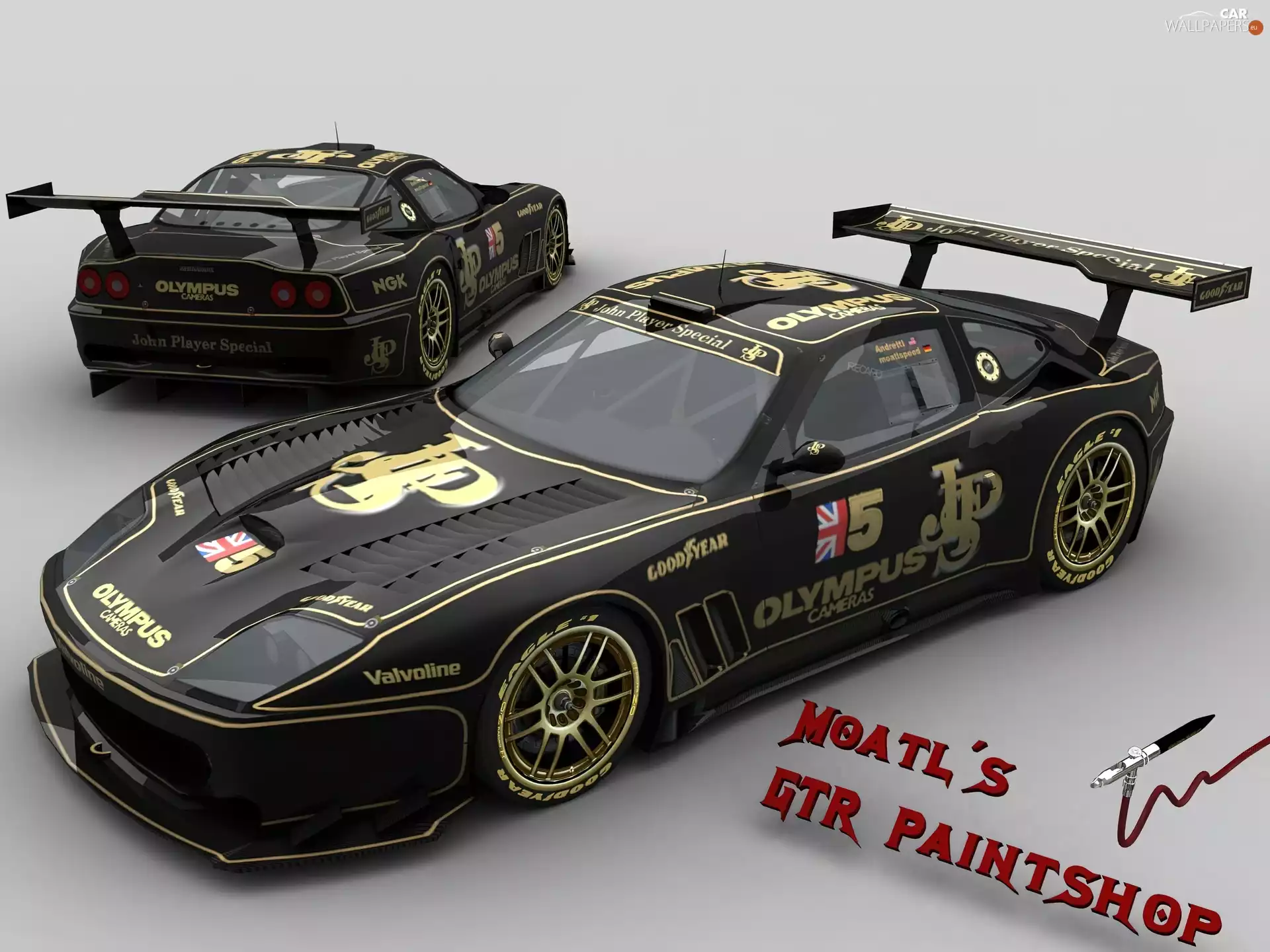 relly, Ferrari 550, version