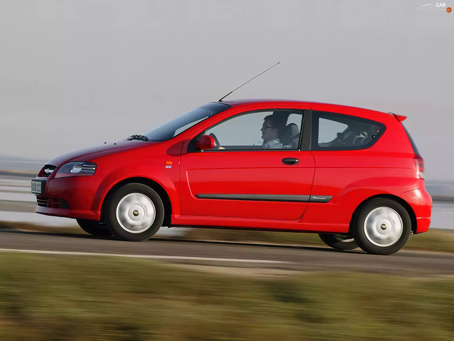 Red, version, Sport, Chevrolet Kalos