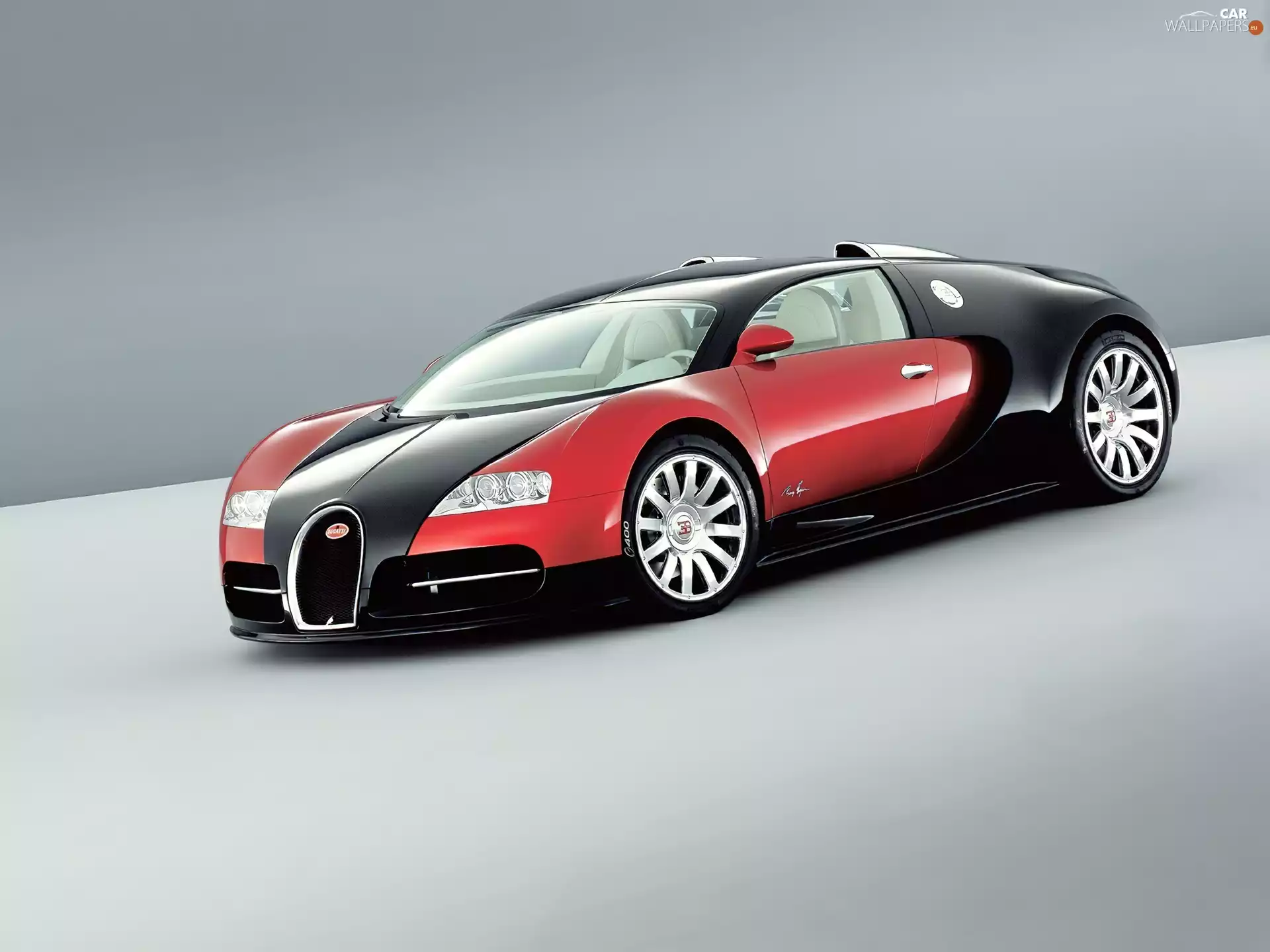 Black - red, Bugatti Veyron