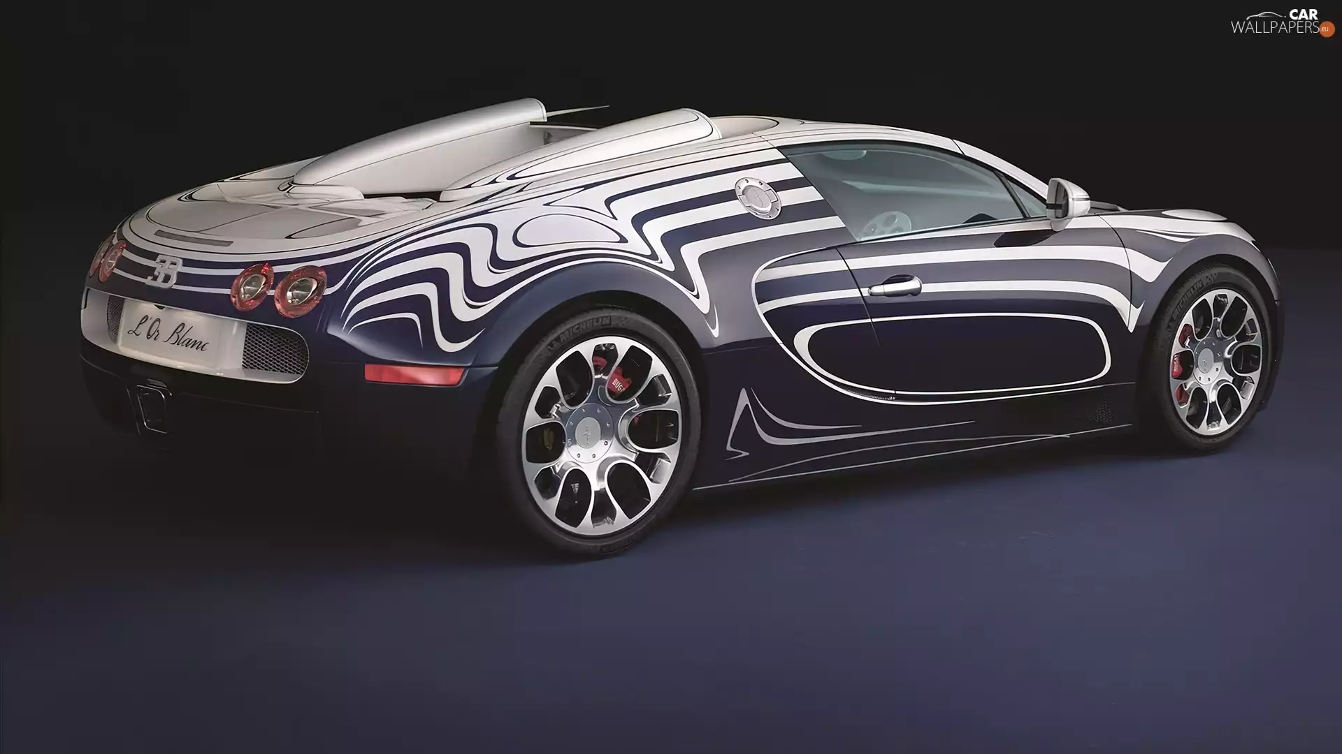 Zebra, Automobile, Bugatti Veyron